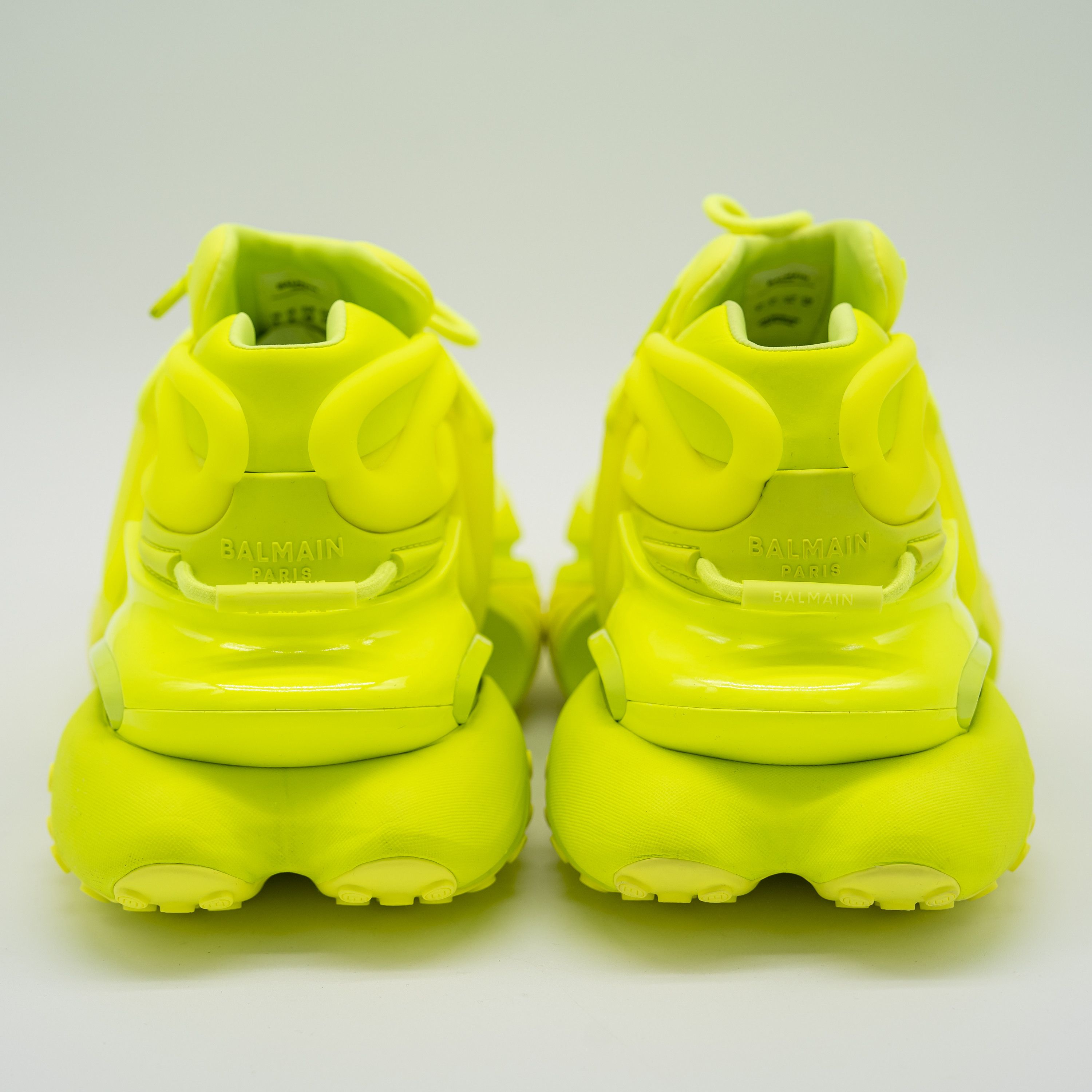Balmain 45 12 US Balmain Unicorn Neon Green Sneakers Neoprene Size US 12 / EU 45 - 5 Thumbnail