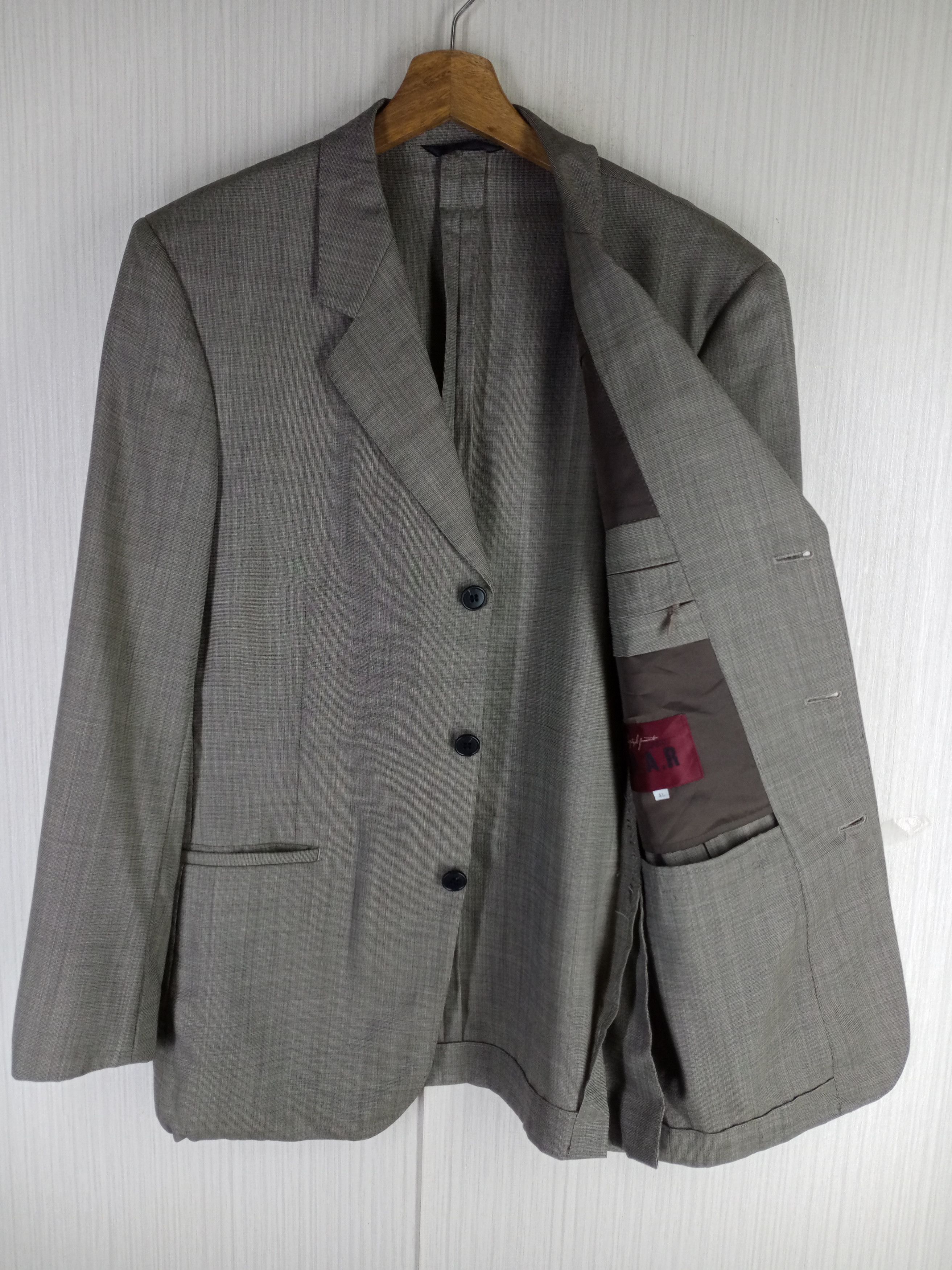 Yohji Yamamoto Rare Vintage A.A.R Yohji Yamamoto Durban Blazer Size US M / EU 48-50 / 2 - 2 Thumbnail