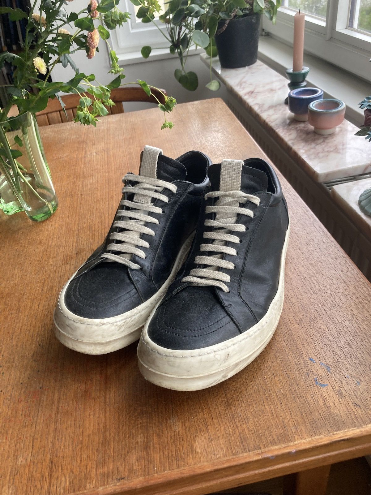 Rick Owens Rick Owen’s 2020 ”vans” Size US 10 / EU 43 - 3 Thumbnail