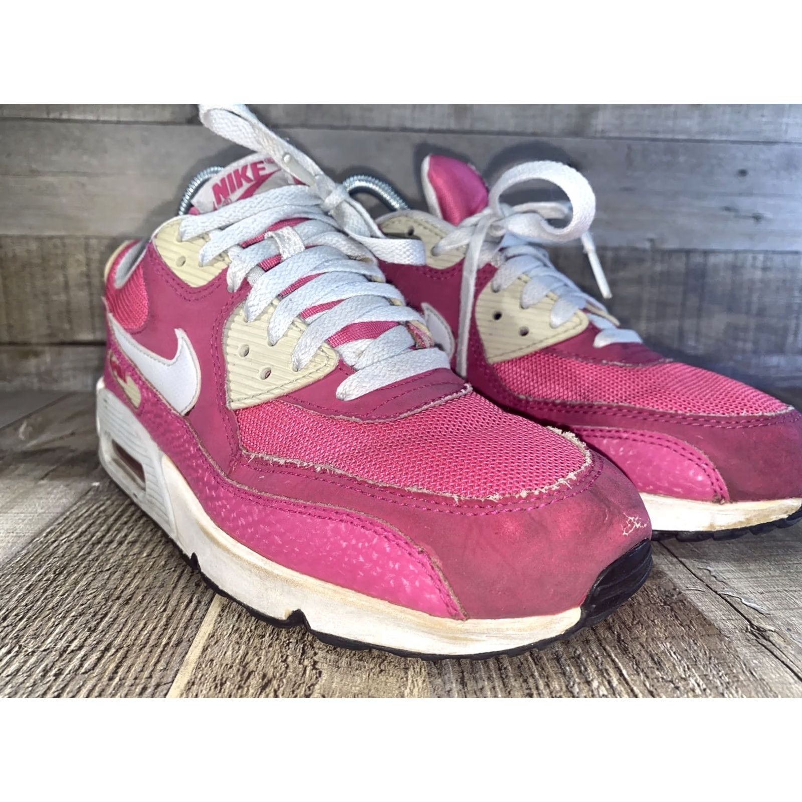 Nike Nike Air Max 90 Women Pink Sneaker 7.5 US Size Size US 8 / IT 38 - 2 Thumbnail