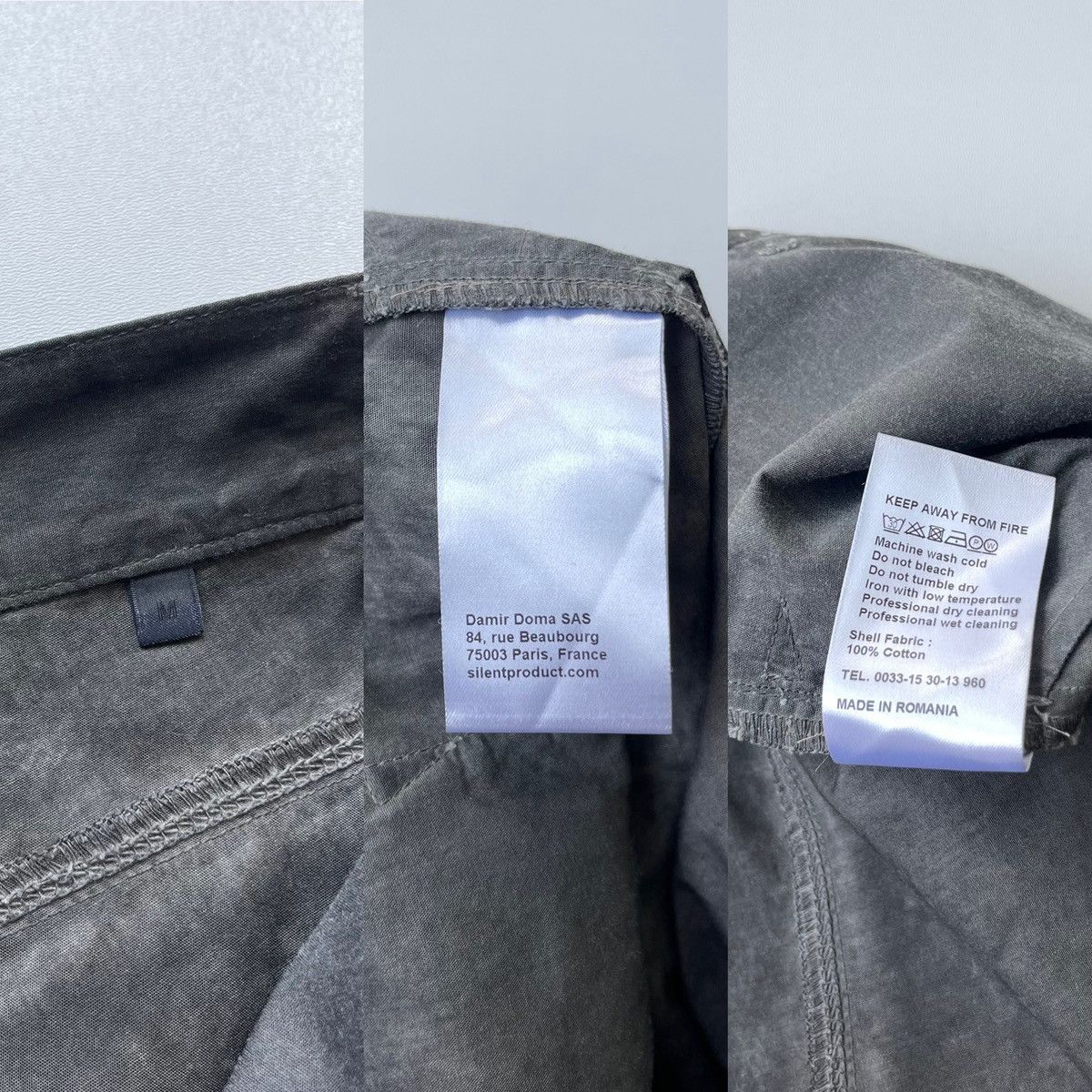 Silent By Damir Doma Silent by Damir Doma Garment Pants Dark Grey/Black Rare Size US 32 / EU 48 - 10 Thumbnail