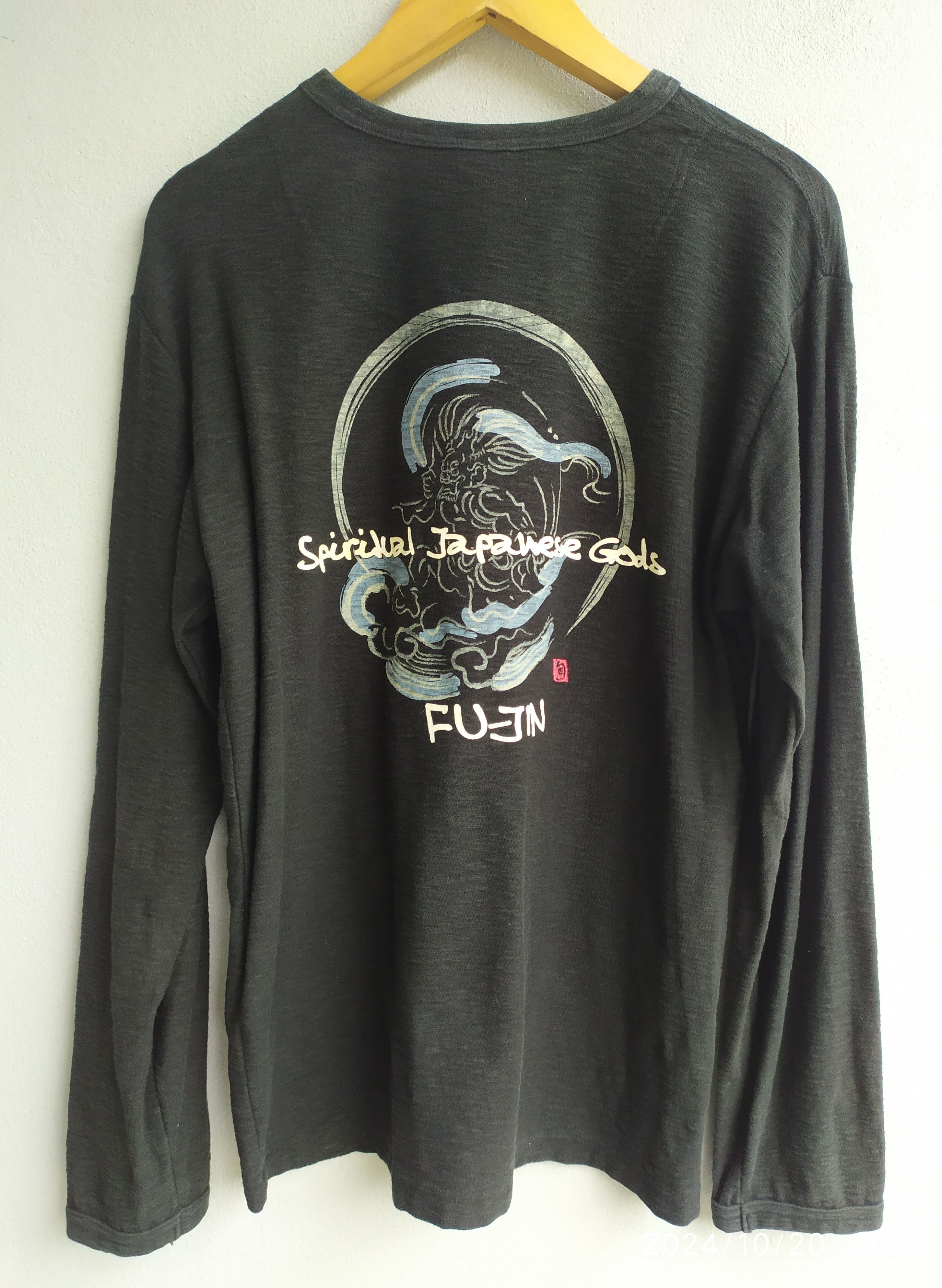 Beauty Beast × If Six Was Nine × Japanese Brand Spiritual Japanese Gods Long Sleeve Size US M / EU 48-50 / 2 - 2 Thumbnail