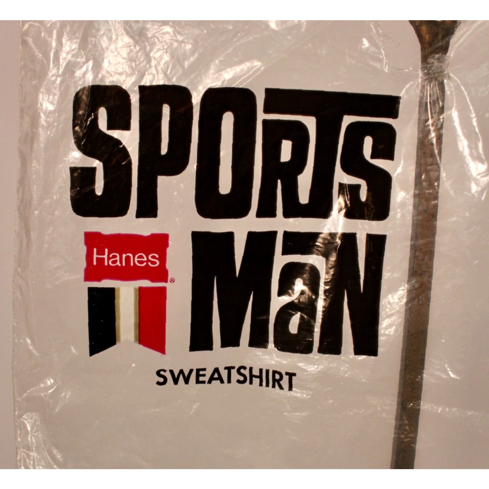 Hanes VINTAGE Hanes Shirt Adult Small 60s Sweatshirt White Navy 1960s NOS Short Sleeve Mens Size US S / EU 44-46 / 1 - 5 Thumbnail