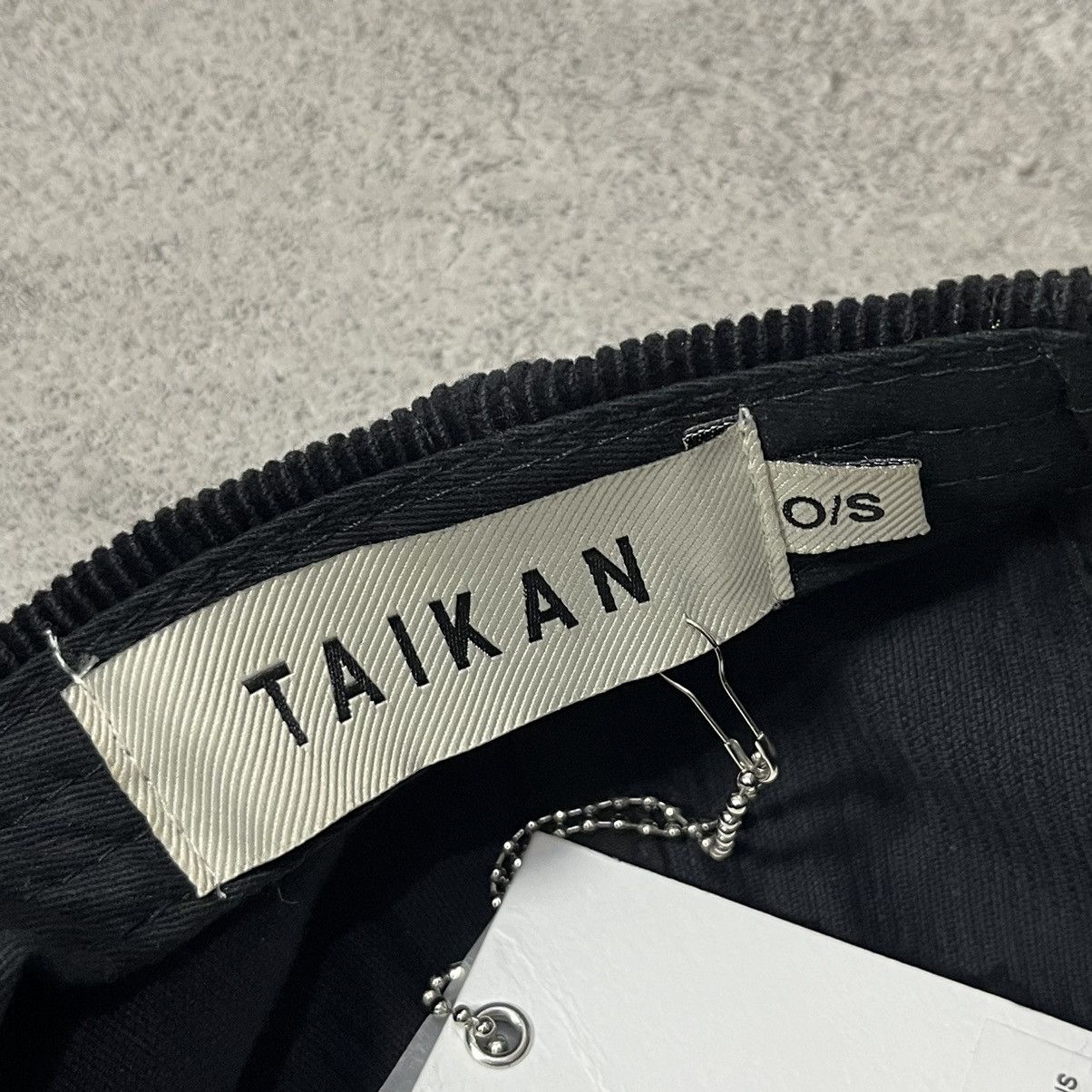 TAIKAN Taikan Easy Corduroy Cap - Black Size ONE SIZE - 5 Thumbnail