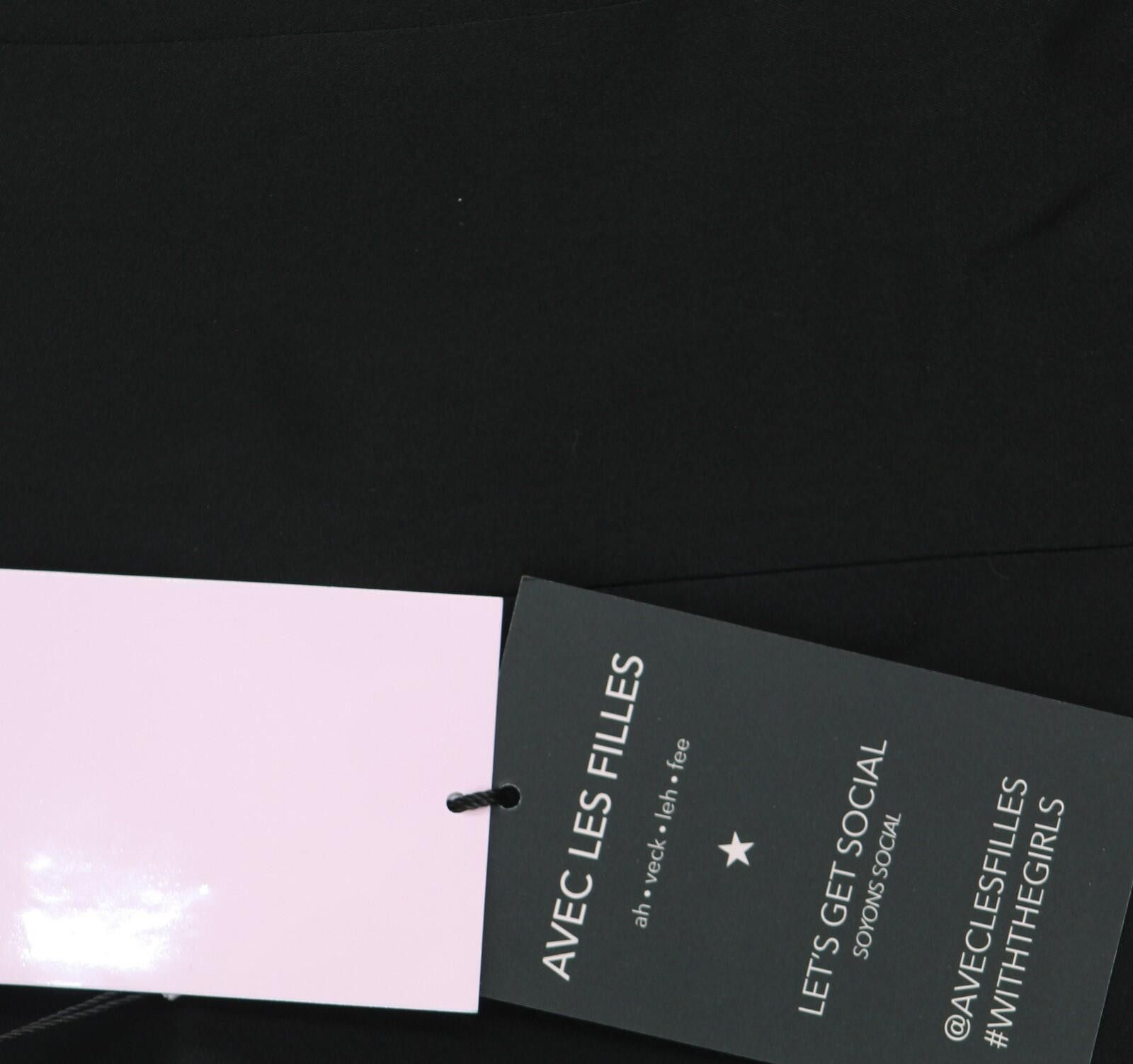 Other Nwt Avec Les Filles Sleeveless Mini Dress Black / Pink 8 Size M / US 6-8 / IT 42-44 - 4 Thumbnail