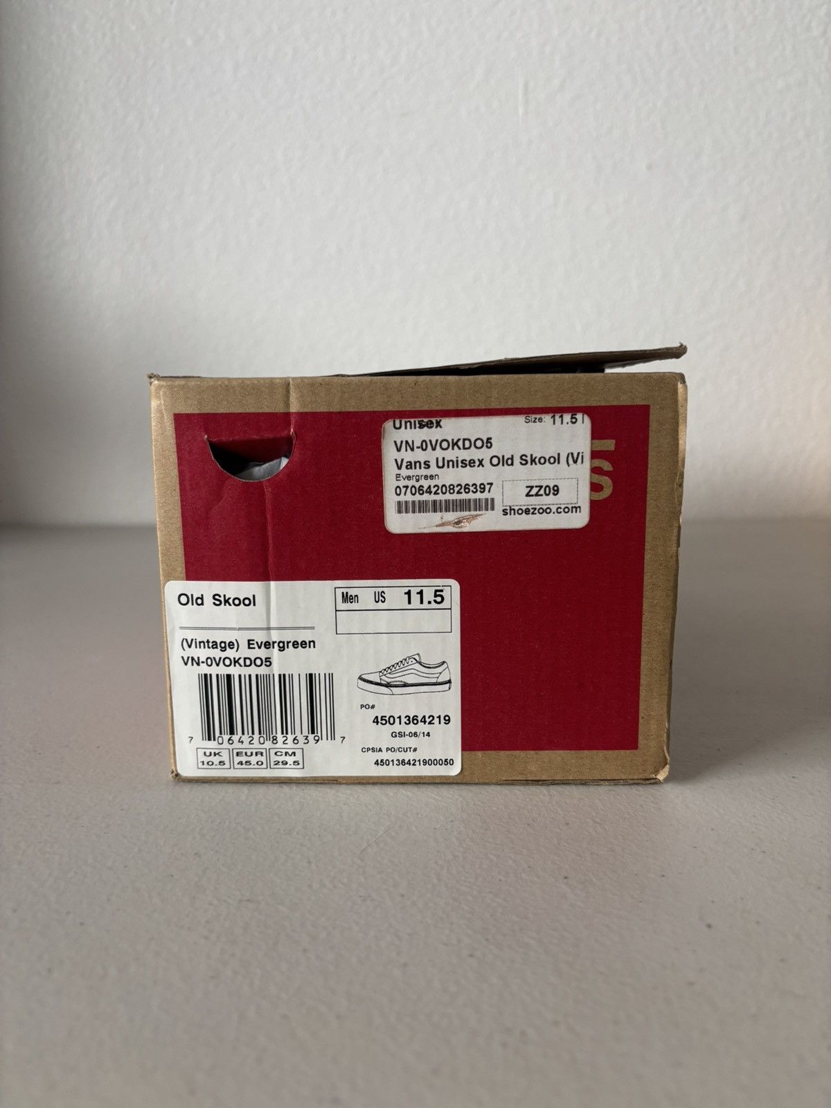Vans Vans Old Skool Vintage Evergreen US 11.5 Size US 11.5 / EU 44-45 - 10 Thumbnail