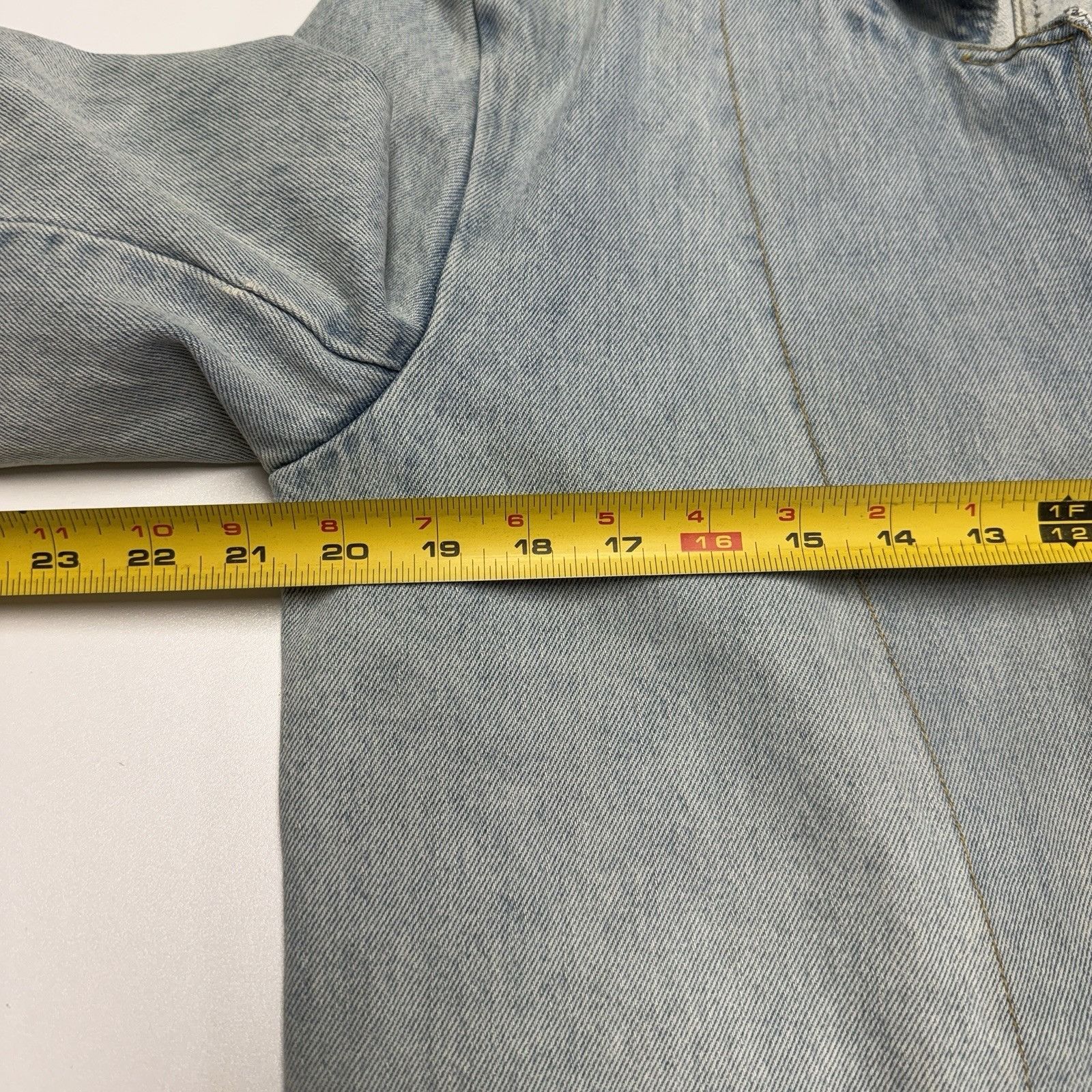 Vintage Vintage 90s Denim Blazer Coat Mens Small One Button Western Size US S / EU 44-46 / 1 - 13 Thumbnail