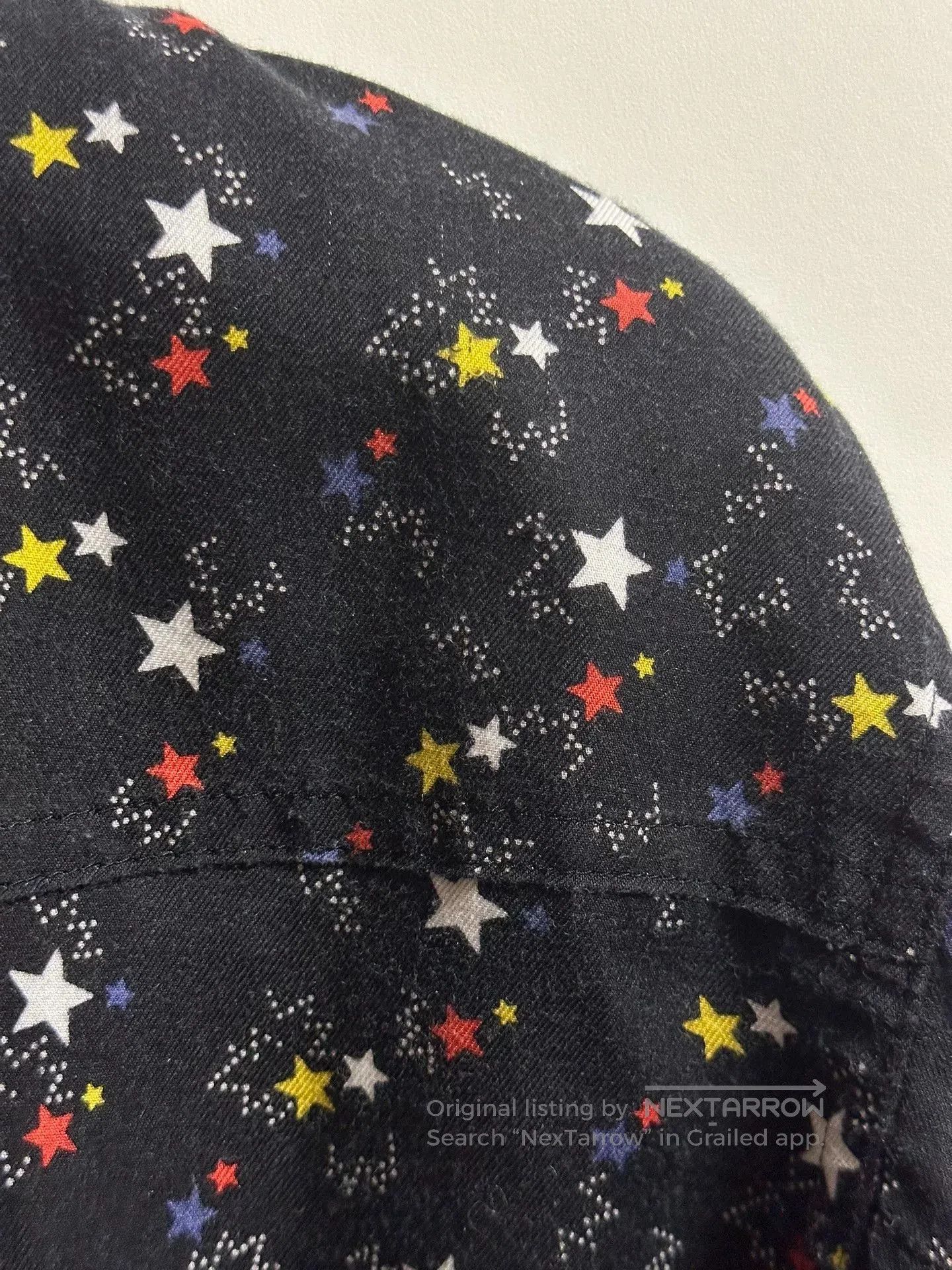 Saint Laurent Paris saint laurent multicolor star shirt. Size XL / US 12-14 / IT 48-50 - 5 Thumbnail