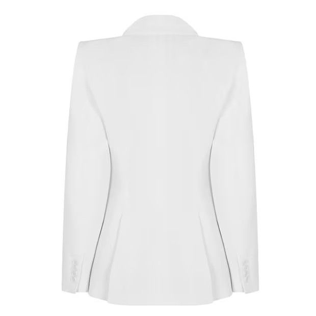 Alexander McQueen o1g2r1mq0824 Victorian Jewel Single Breasted Blazers White Size M / US 6-8 / IT 42-44 - 2 Thumbnail