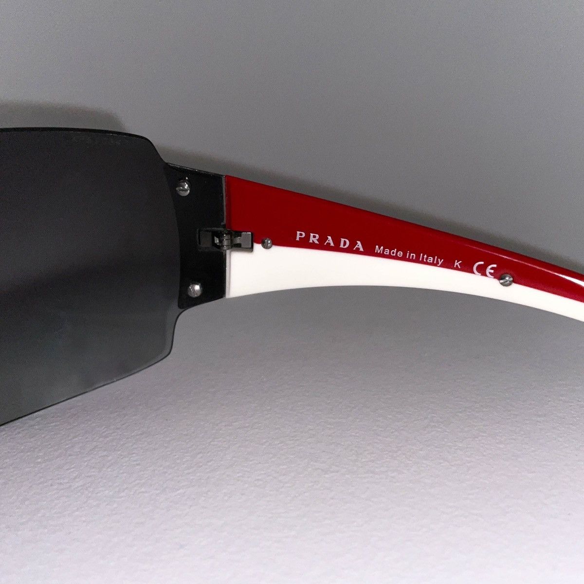 Miu Miu × Prada × Vintage Prada 00’s Vintage Mask Sunglasses Size ONE SIZE - 8 Thumbnail