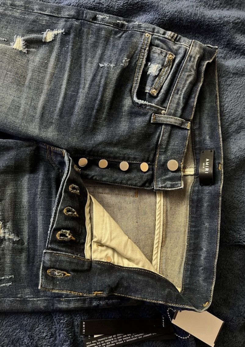 Amiri Deep Indigo Size US 32 / EU 48 - 3 Thumbnail