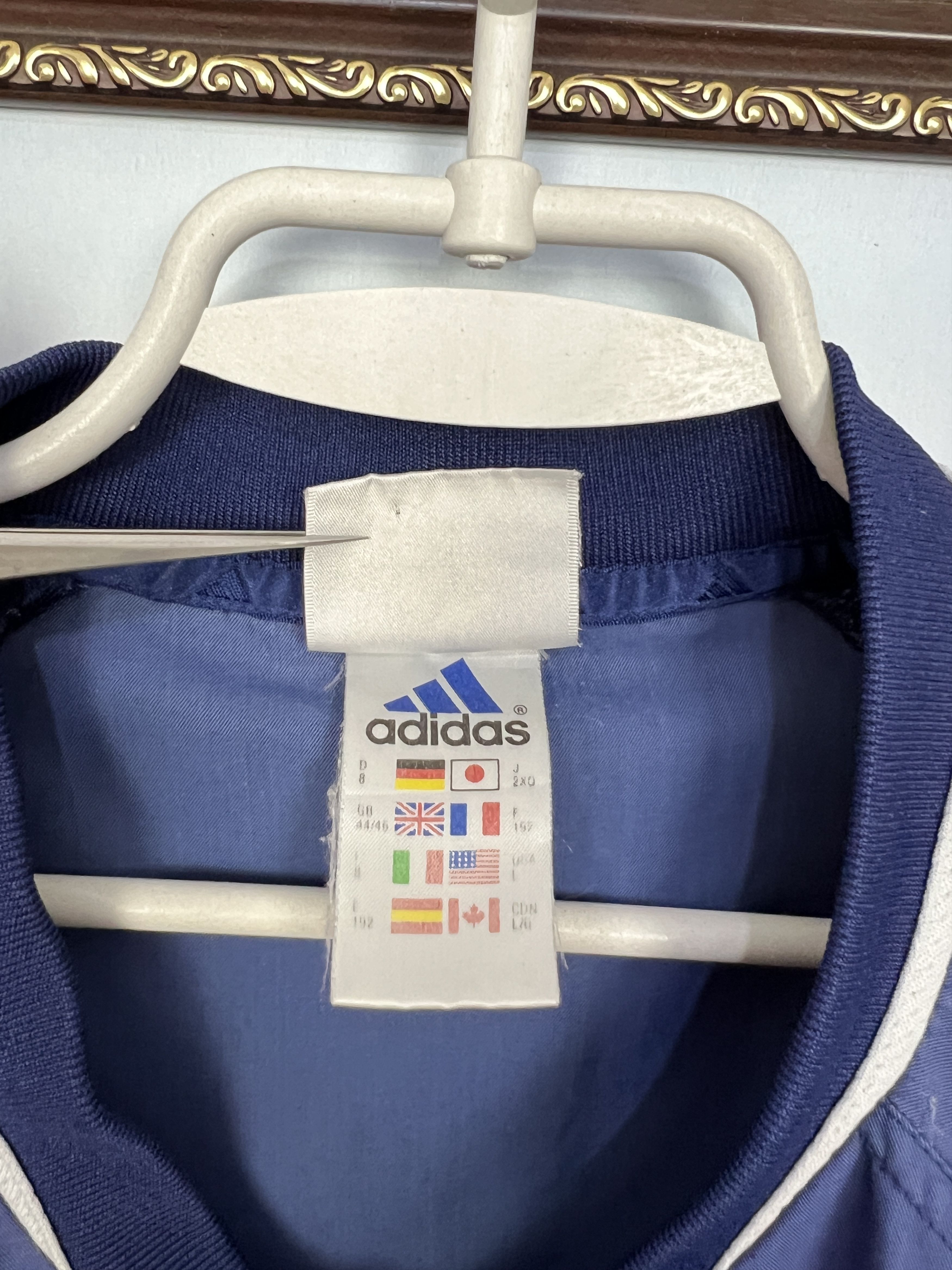 Adidas Vintage 90's Adidas Fulham Football Train Sweatshirt Soccer Size US L / EU 52-54 / 3 - 9 Thumbnail