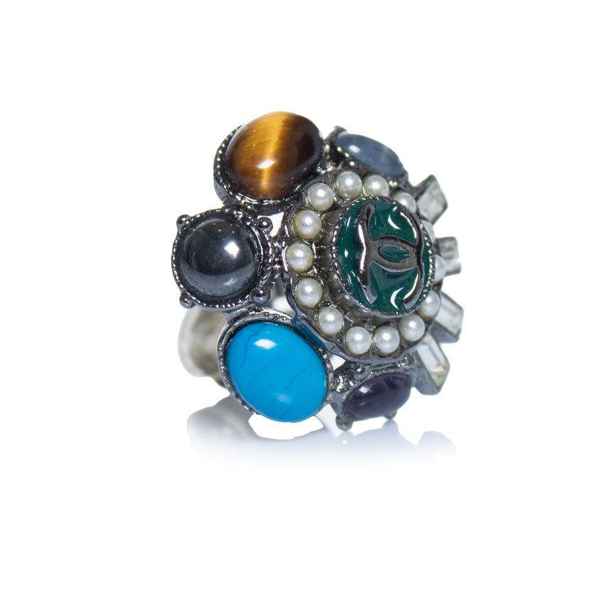 Chanel Chanel, multicoloured clip earring Size ONE SIZE - 2 Thumbnail