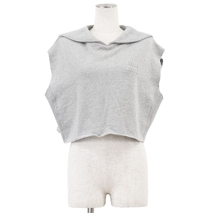 Miu Miu Miu Miu Miu Miu Cotton Sweatshirt Textile Tops DUTY FREE for USA Size ONE SIZE - 1 Thumbnail