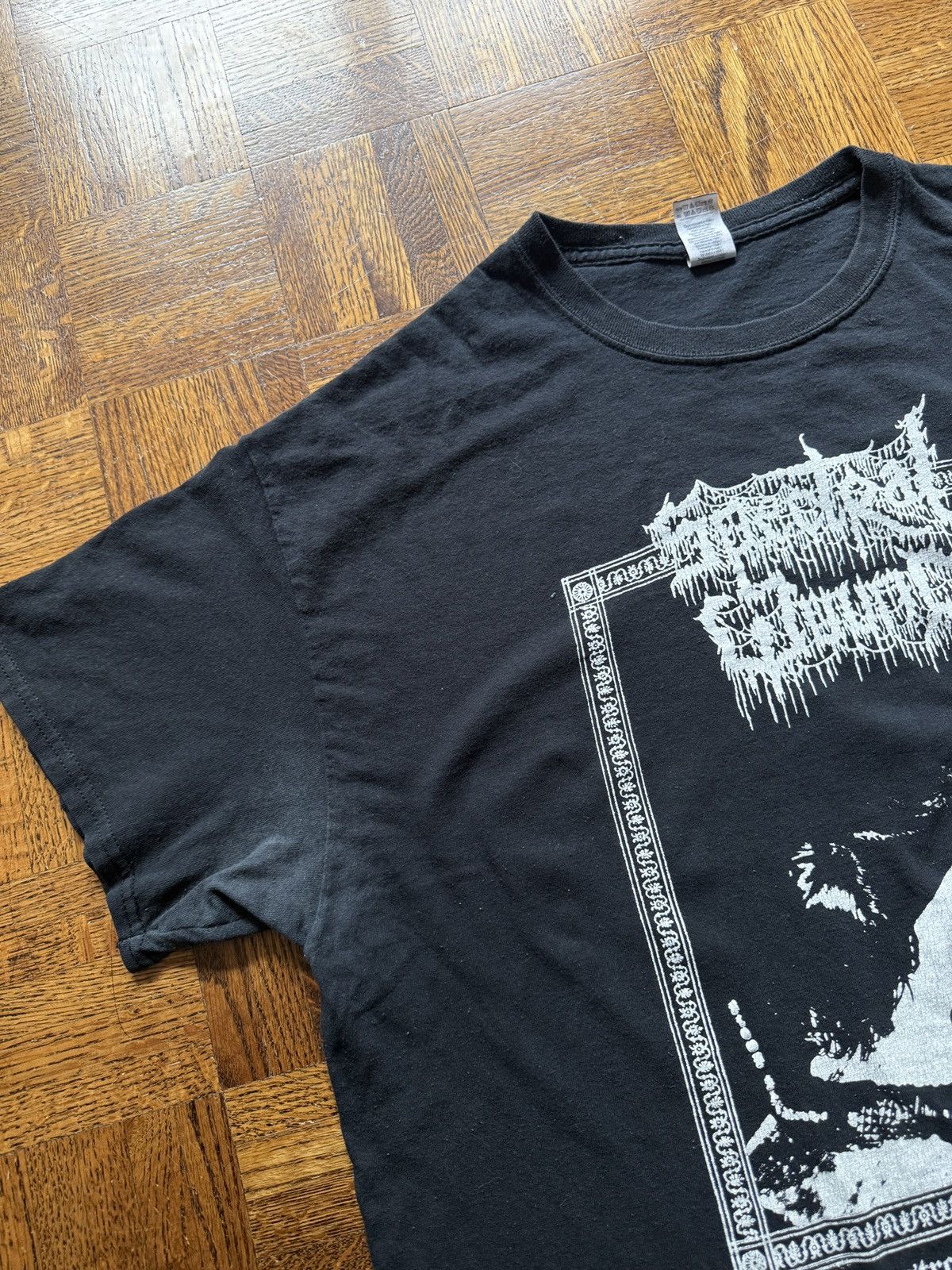 Vintage Spectral Wound Soul Destroying Black Debauchery Band Tee Size US XL / EU 56 / 4 - 4 Thumbnail
