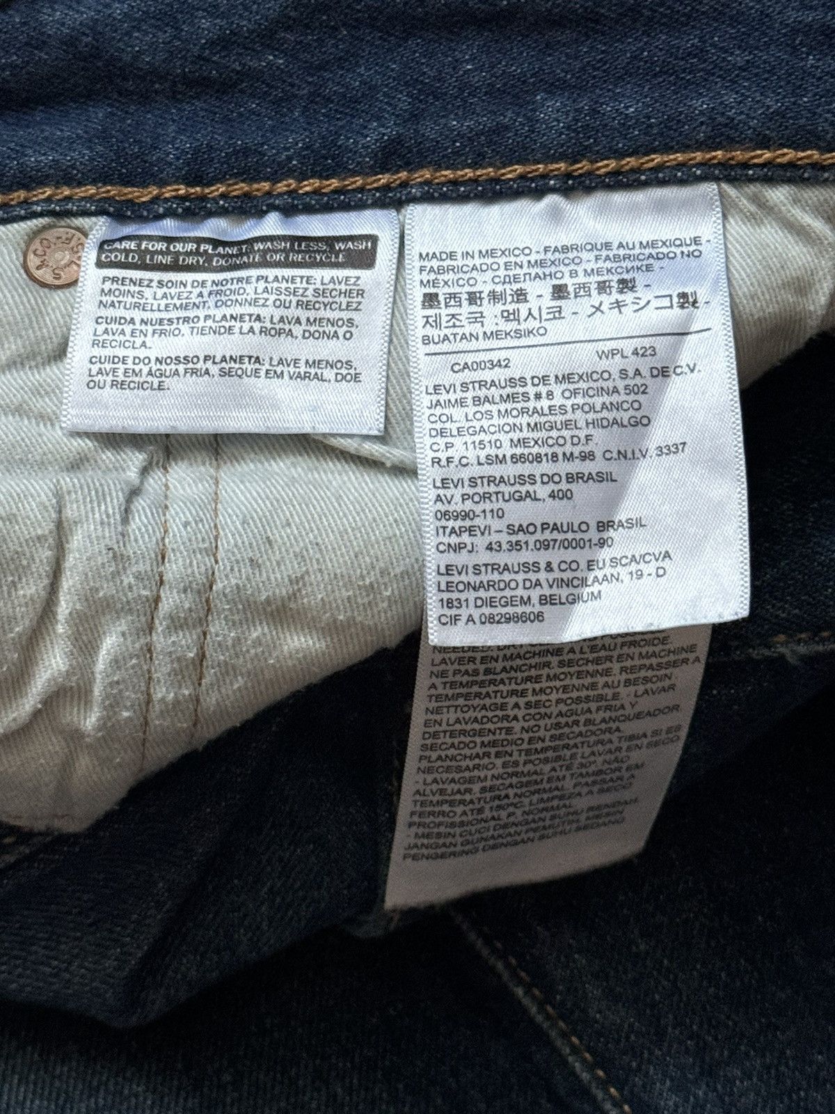 Levi's × Levi's Vintage Clothing × Vintage Levi’s 32/30 501 blue denim pant trouser Jean chino 00s Size US 32 / EU 48 - 11 Thumbnail