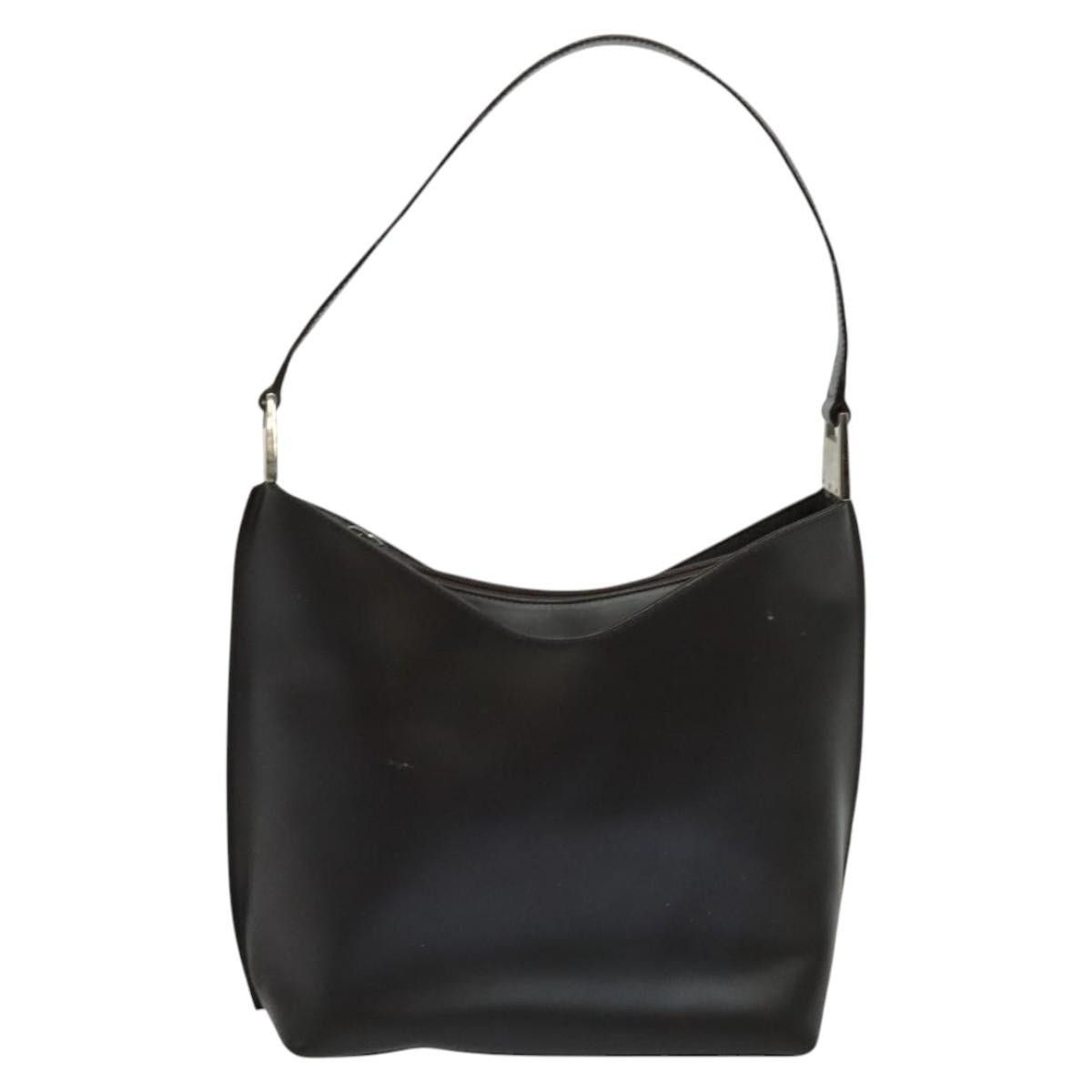Gucci GUCCI Shoulder Bag Leather Brown Silver Size ONE SIZE - 2 Thumbnail