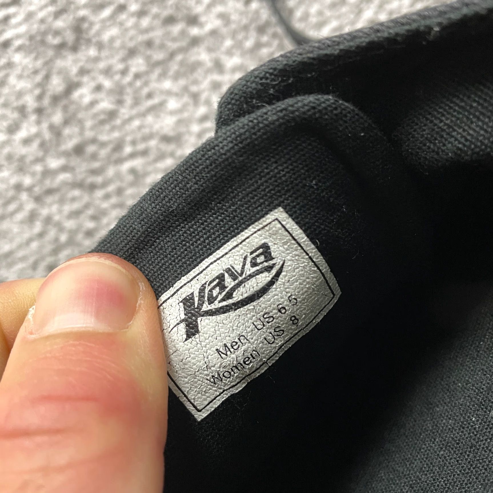 Vintage Kava Low Top Skate Shoes Sneakers Unisex Black Tribal Print Mens 6.5 / Womens 8 Basketball, Athletic, Casual Shoes Size M / US 6-8 / IT 42-44 - 2 Thumbnail