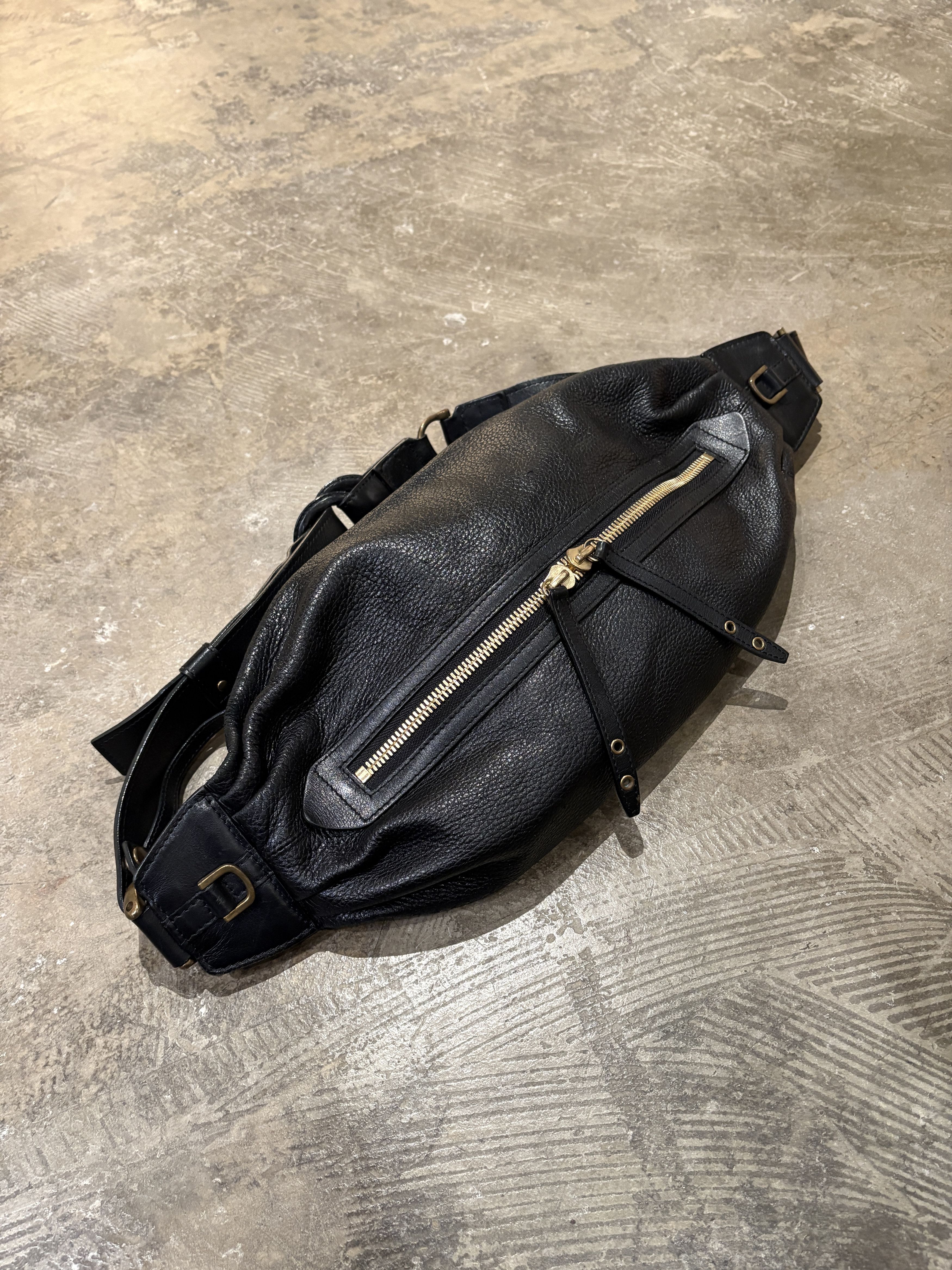 MasterPiece Master-piece vinterks Leather Body Bag Japanese Archive y2k Size ONE SIZE - 1 Thumbnail