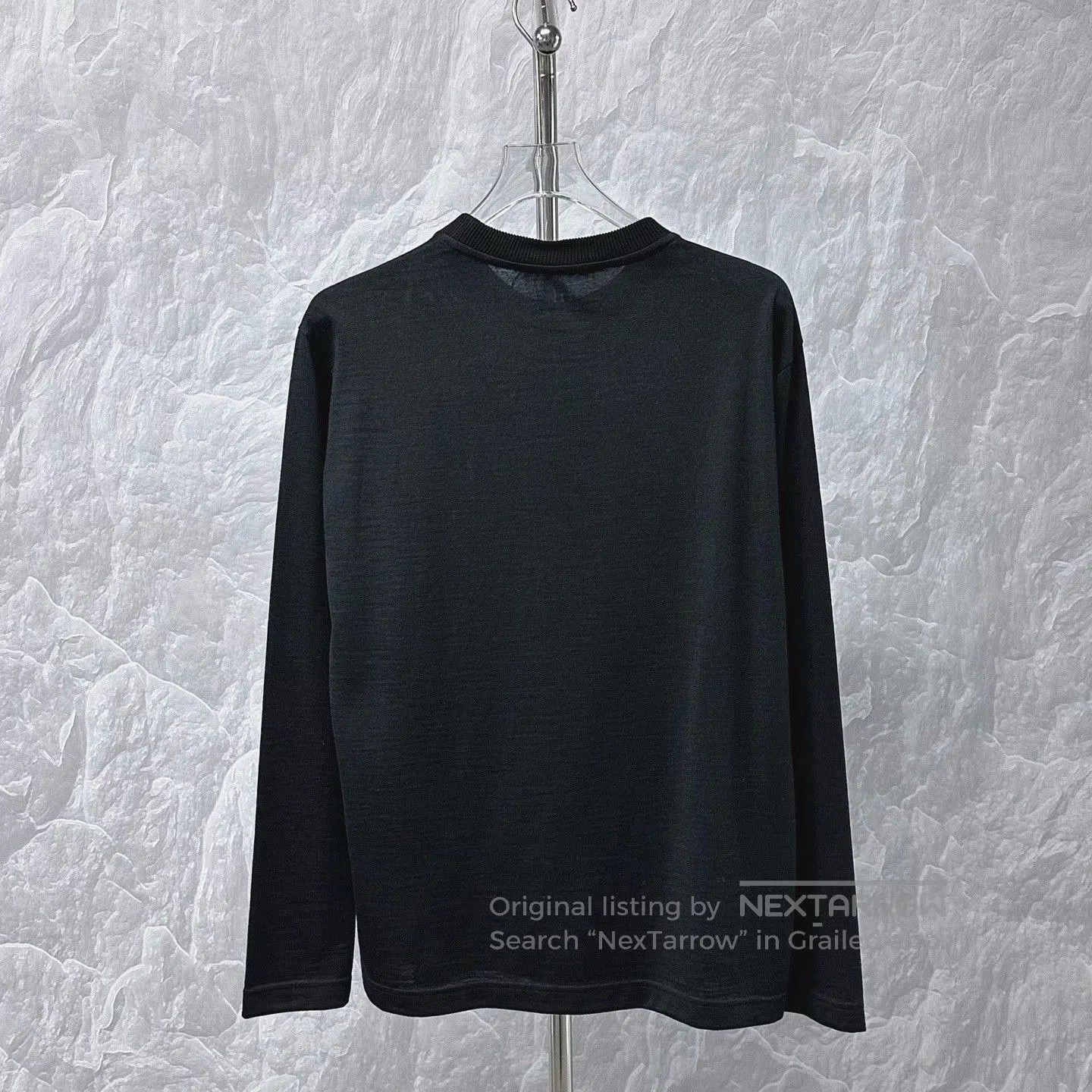Louis Vuitton louis vuitton long sleeve logo t-shirt. Size M / US 6-8 / IT 42-44 - 4 Thumbnail
