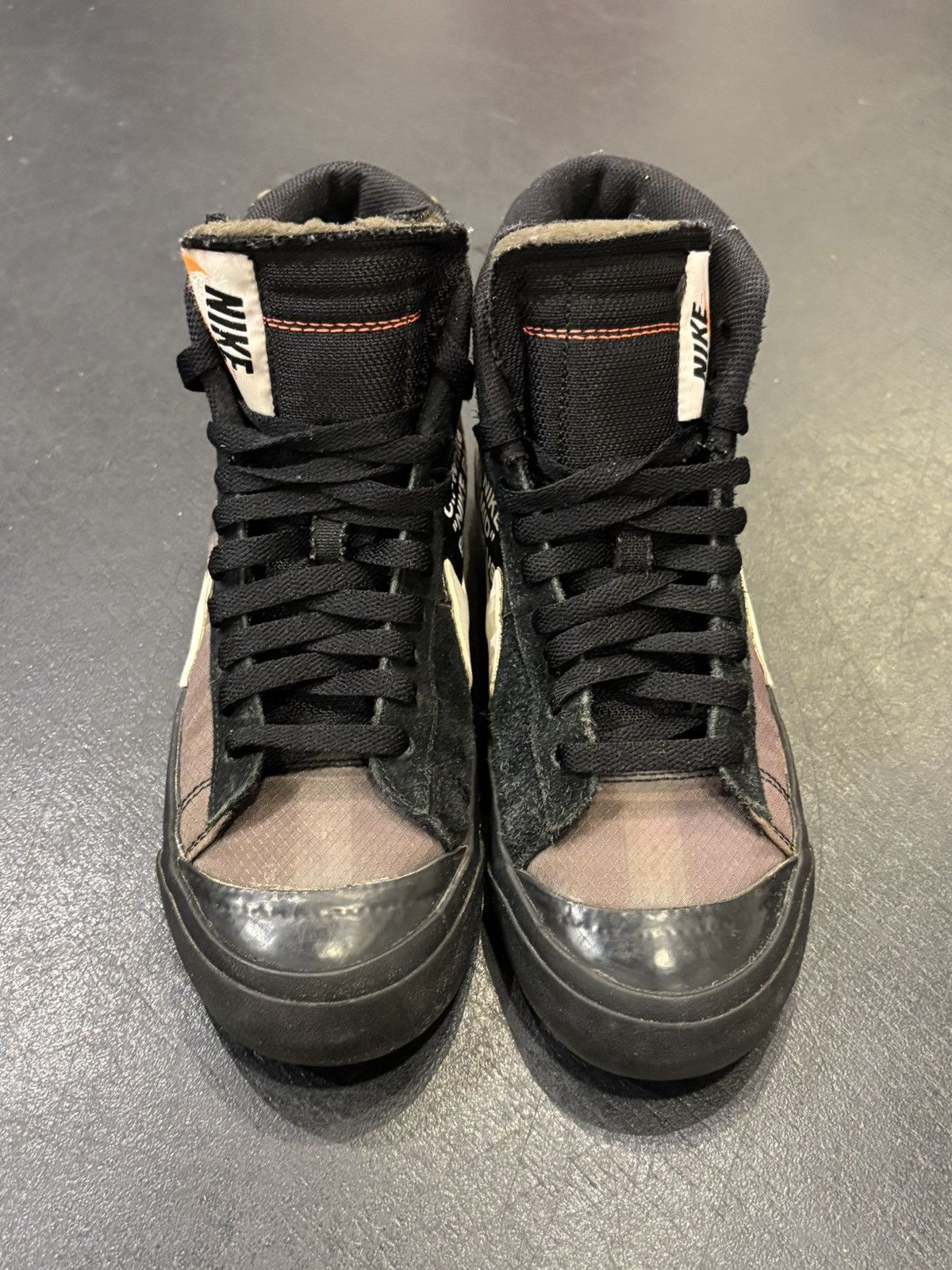 Nike × Off-White Off-White X Nike Blazer Mid Grim Reaper Size US 7 / EU 40 - 6 Thumbnail