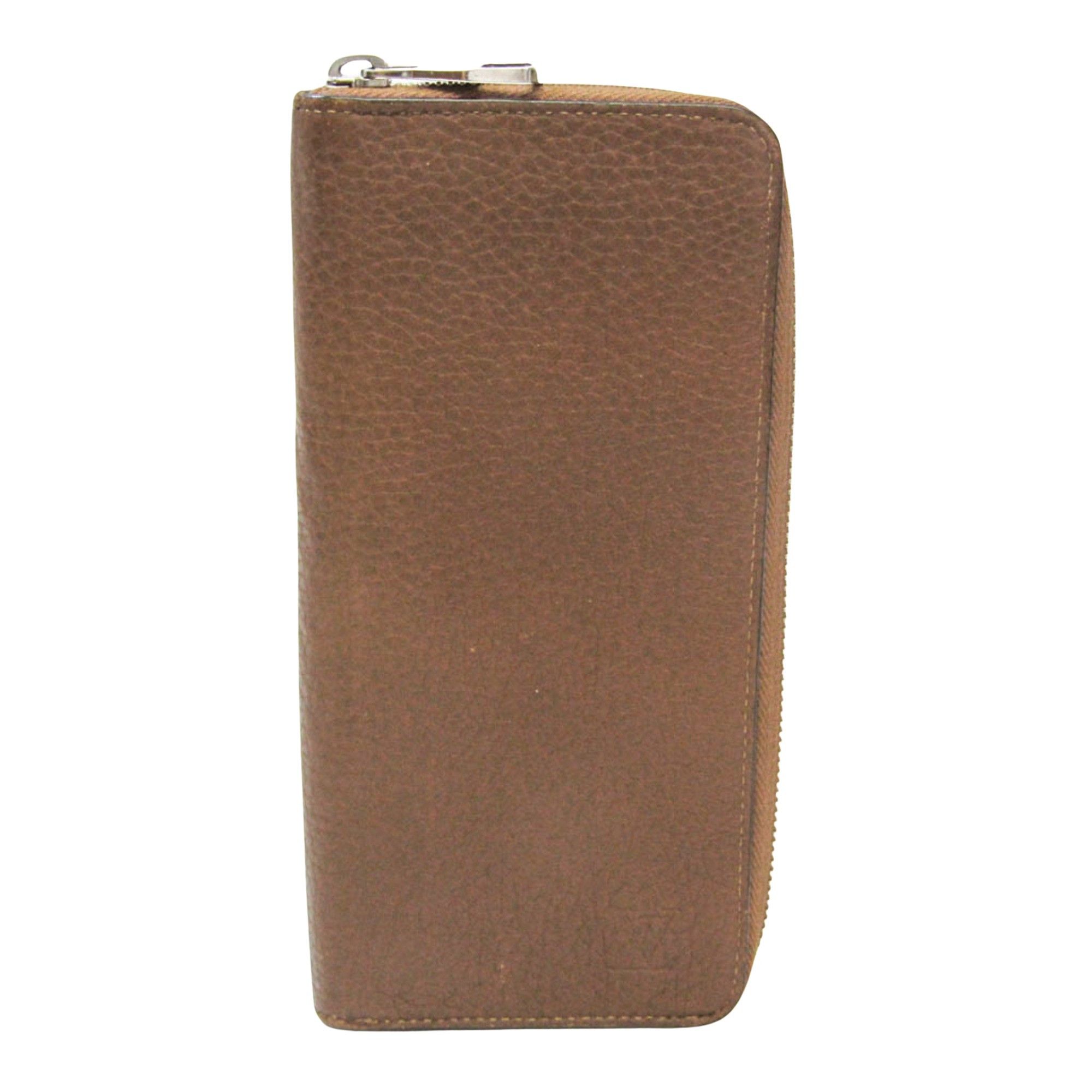 Louis Vuitton Zippy Brown Leather Wallet (Pre-Owned) Size ONE SIZE - 1 Thumbnail