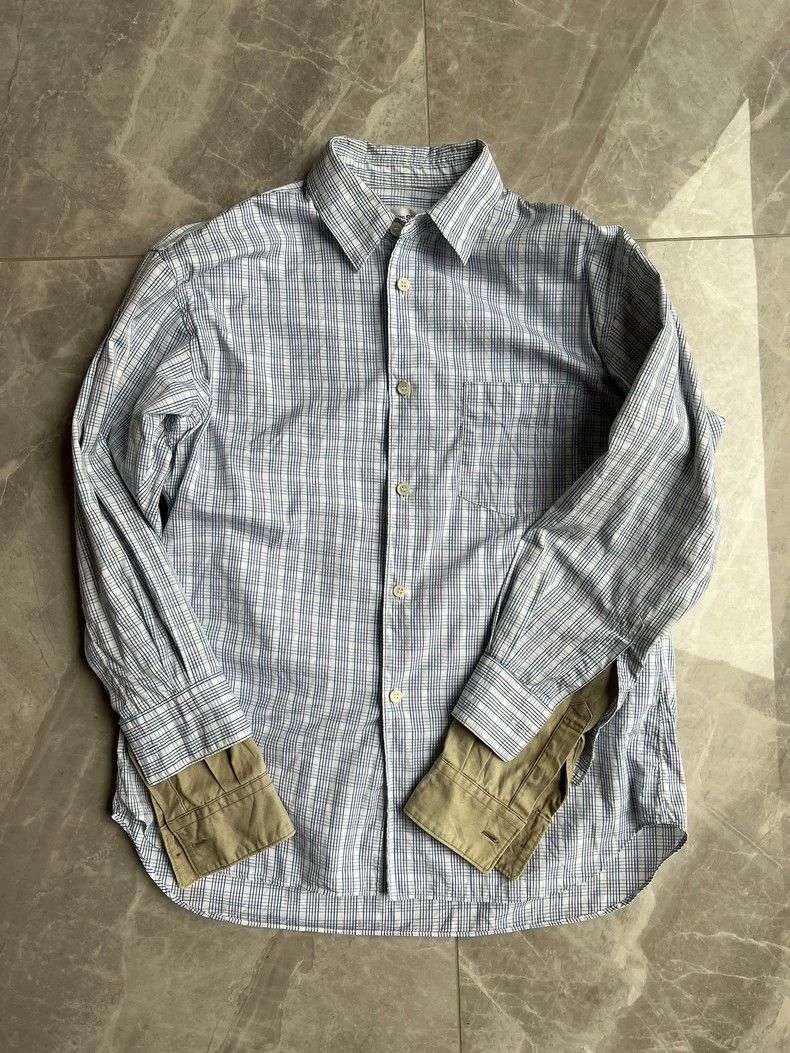 Comme des Garcons comme des garcons Splicing double sleeved shirt 2503-Nextar Size US XS / EU 42 / 0 - 1 Thumbnail