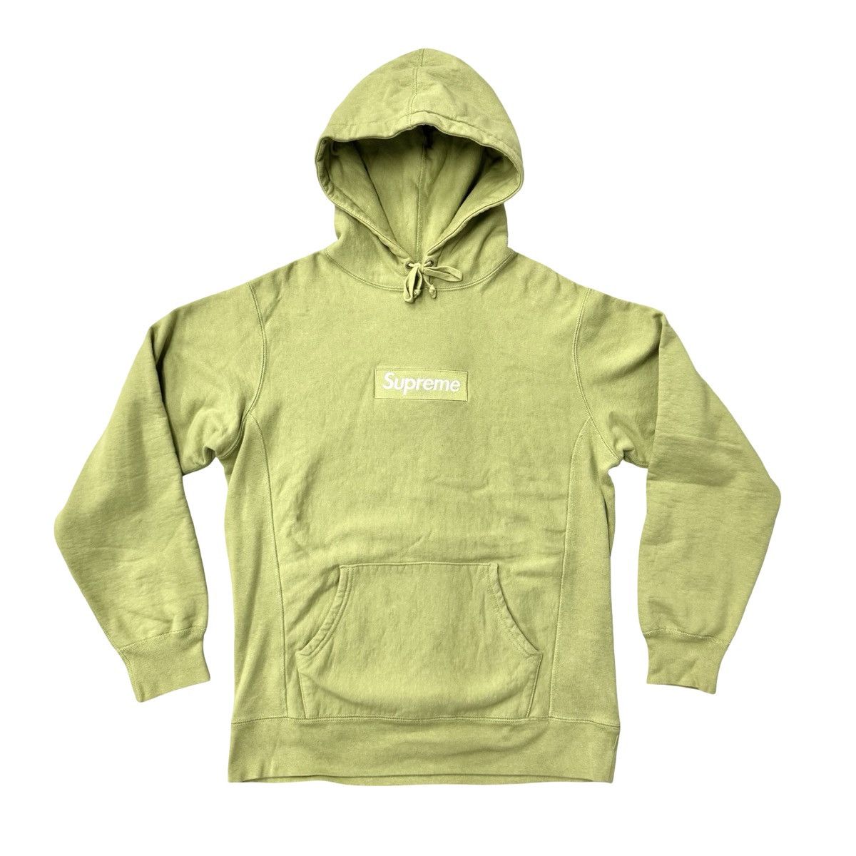 Supreme Supreme Box Logo Hooded Sweatshirt Sage FW16 Size US L / EU 52-54 / 3 - 1 Thumbnail