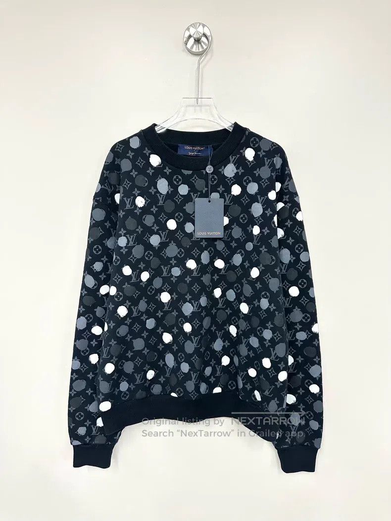 Louis Vuitton Louis Vuitton Yayoi Kusama polka-dot printed sweatshirt Size US M / EU 48-50 / 2 - 1 Thumbnail