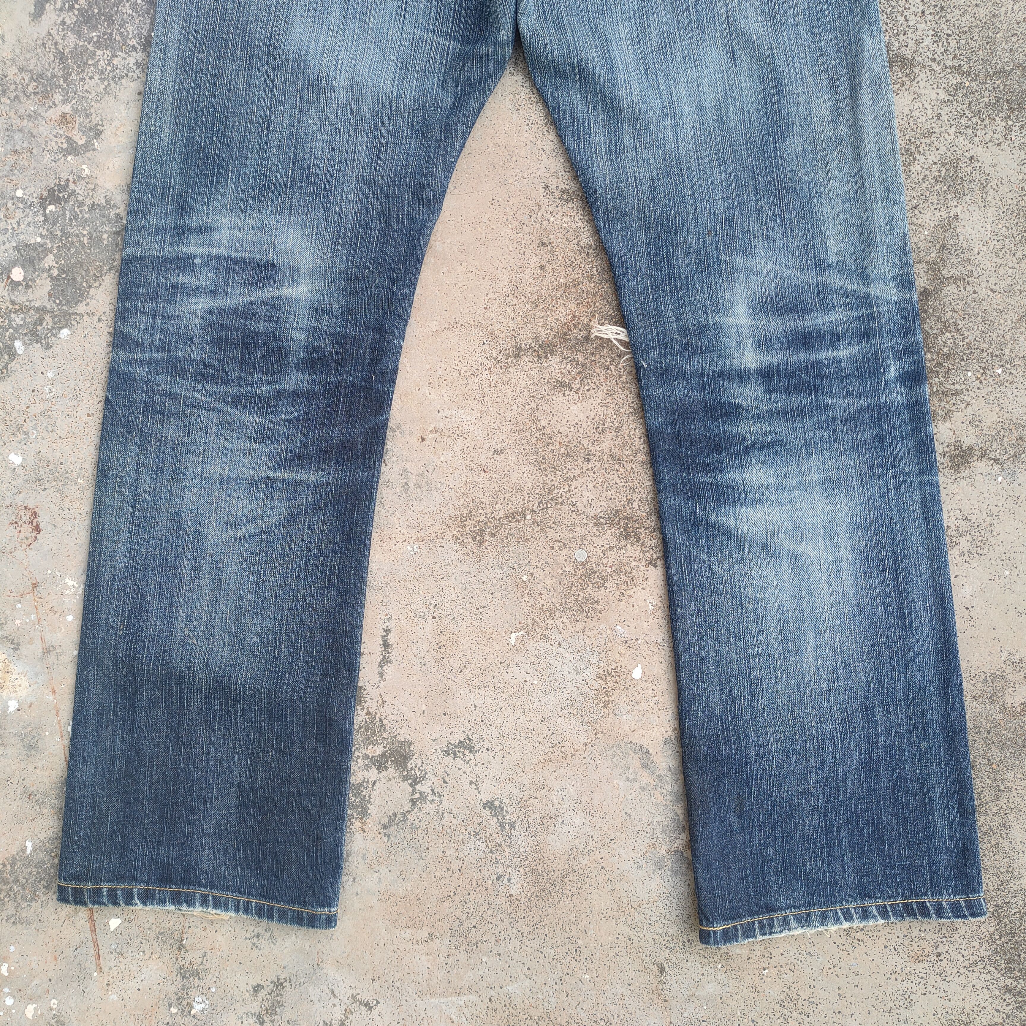 Edwin W31 vintage Edwin Distressed faded jeans denim pants Size US 31 - 9 Thumbnail