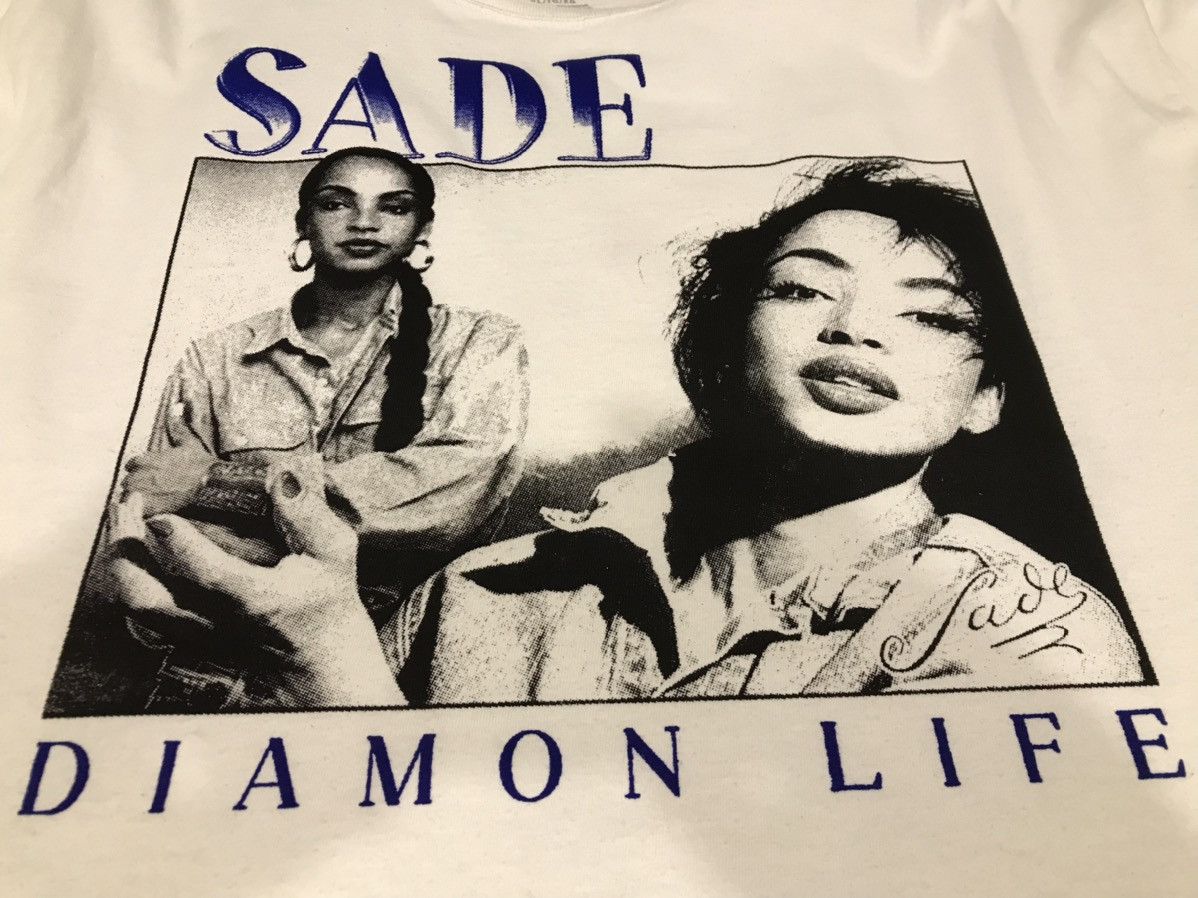 Band Tees × Hanes SADE….DIAMON LIFE Size US XL / EU 56 / 4 - 3 Thumbnail