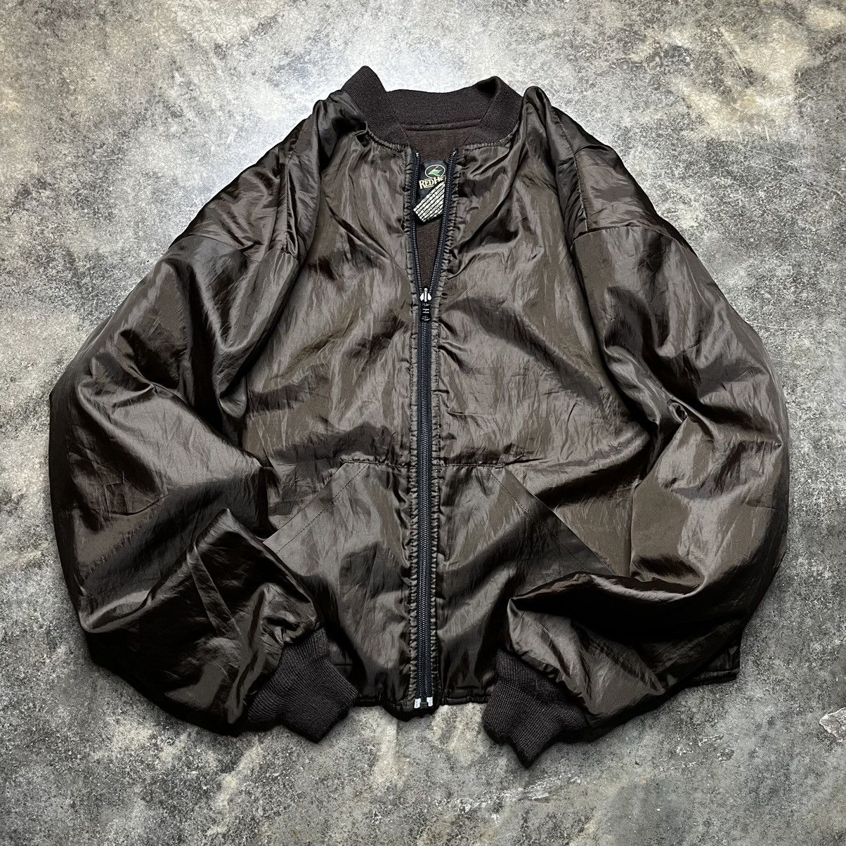 Redhead vintage brown zip up windbreaker jacket Size US L / EU 52-54 / 3 - 2 Thumbnail