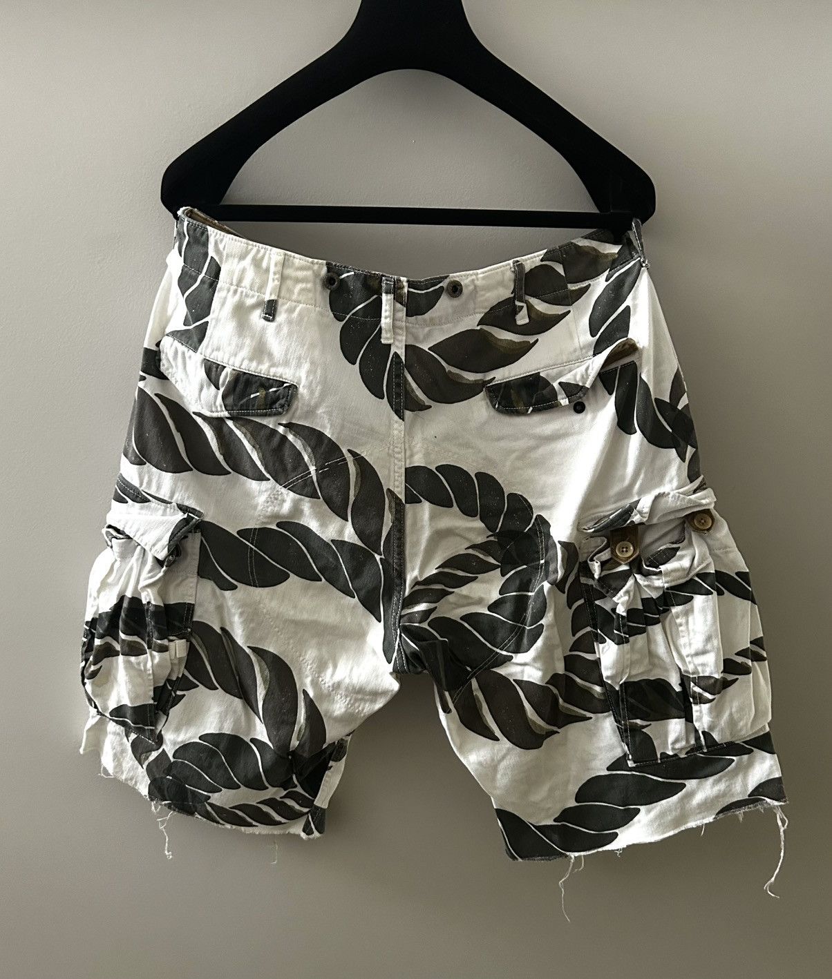 Kapital Kapital Rope Print Cargo Shorts Size US 34 / EU 50 - 2 Thumbnail
