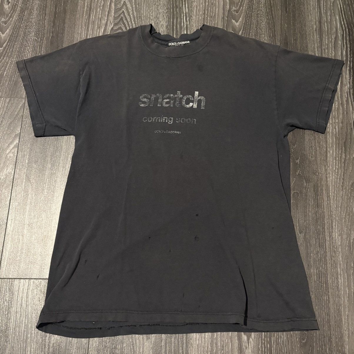 Dolce & Gabbana Vintage snatch move promo tee Size US L / EU 52-54 / 3 - 1 Thumbnail