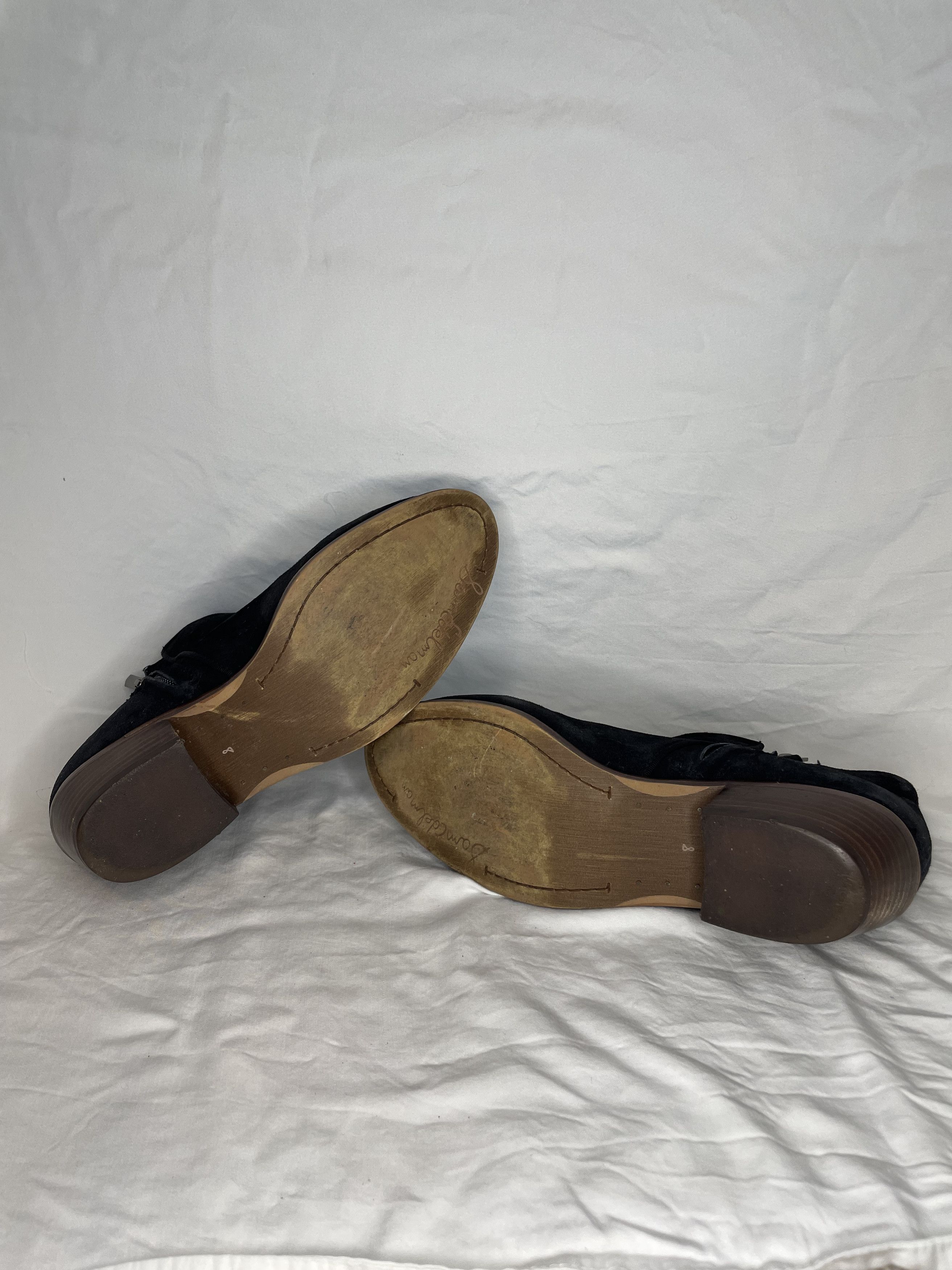 Sam Edelman Sam Edelman Petty Ankle Boots Size 8 Suede Leather Side Zip Size US 8 / IT 38 - 5 Thumbnail