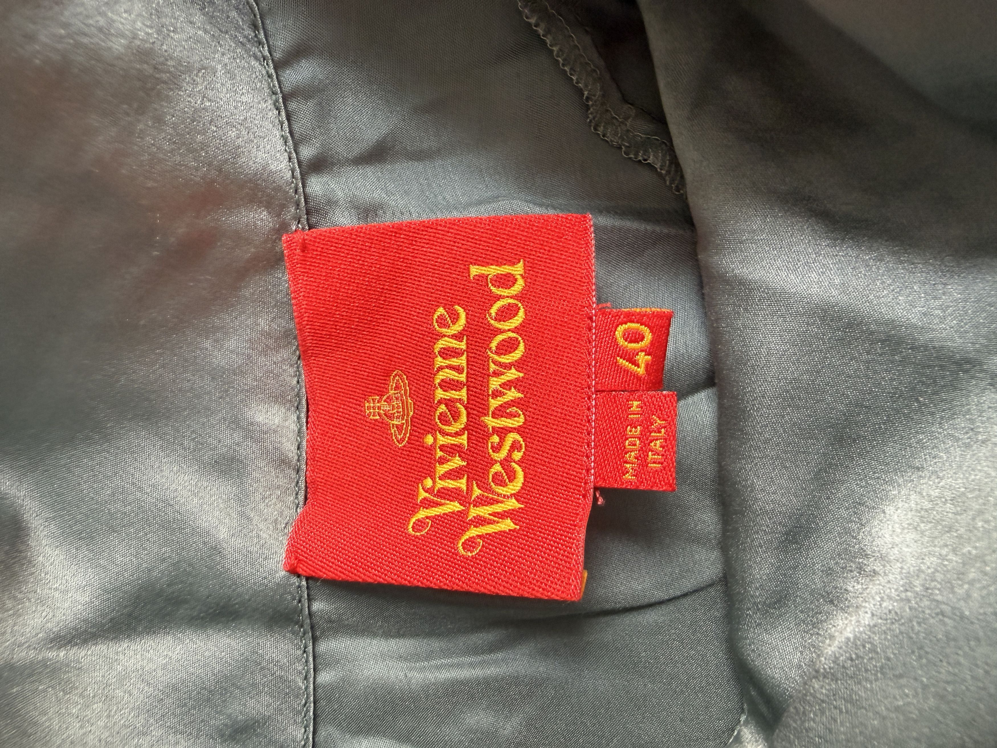 Vivienne Westwood 2016 New Red Label Silk Shirt w/ S Front Button Up Style Size S / US 4 / IT 40 - 13 Thumbnail