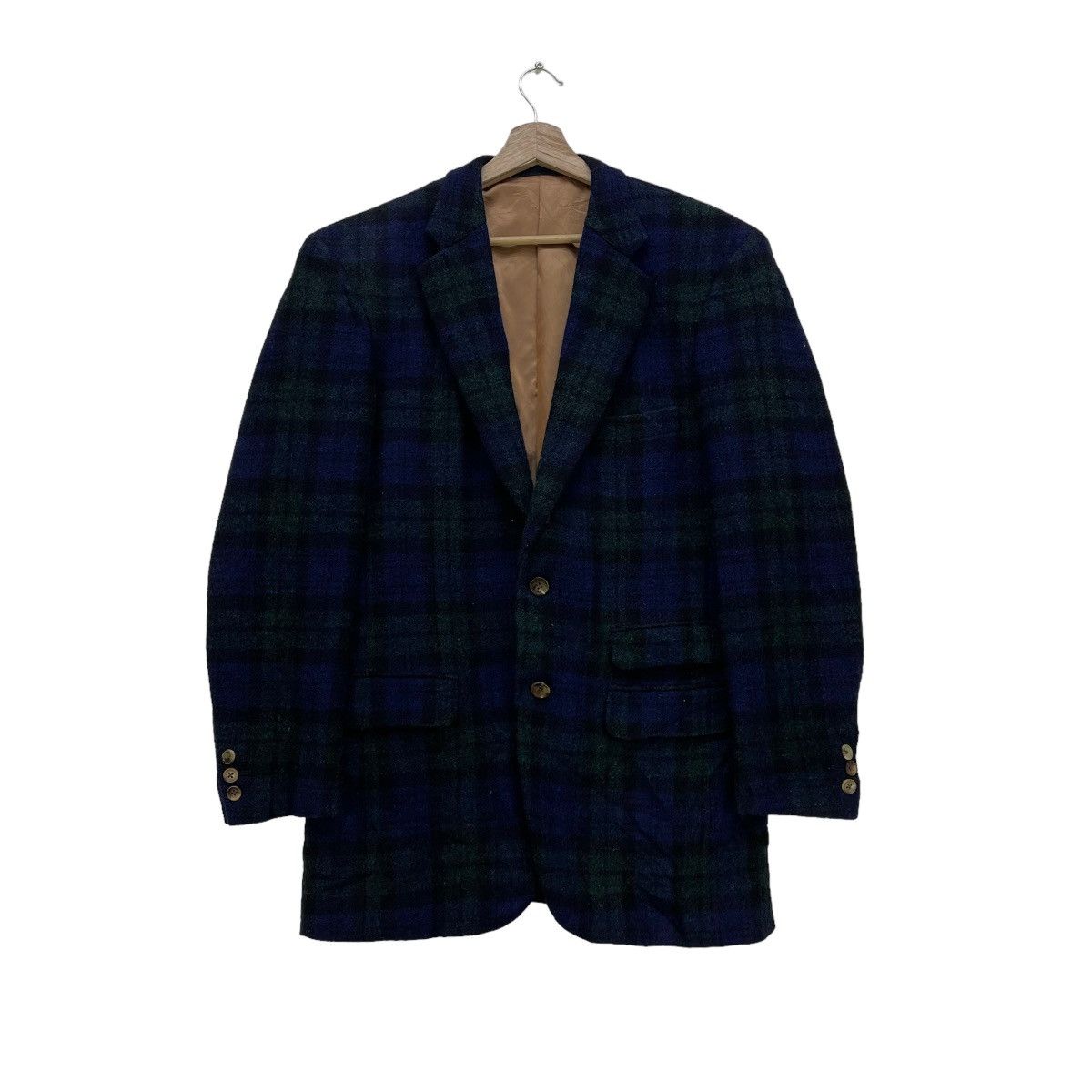 Harris Tweed 💥Vintage Haris Tweed Tartan Wool Jacket Size US M / EU 48-50 / 2 - 1 Thumbnail