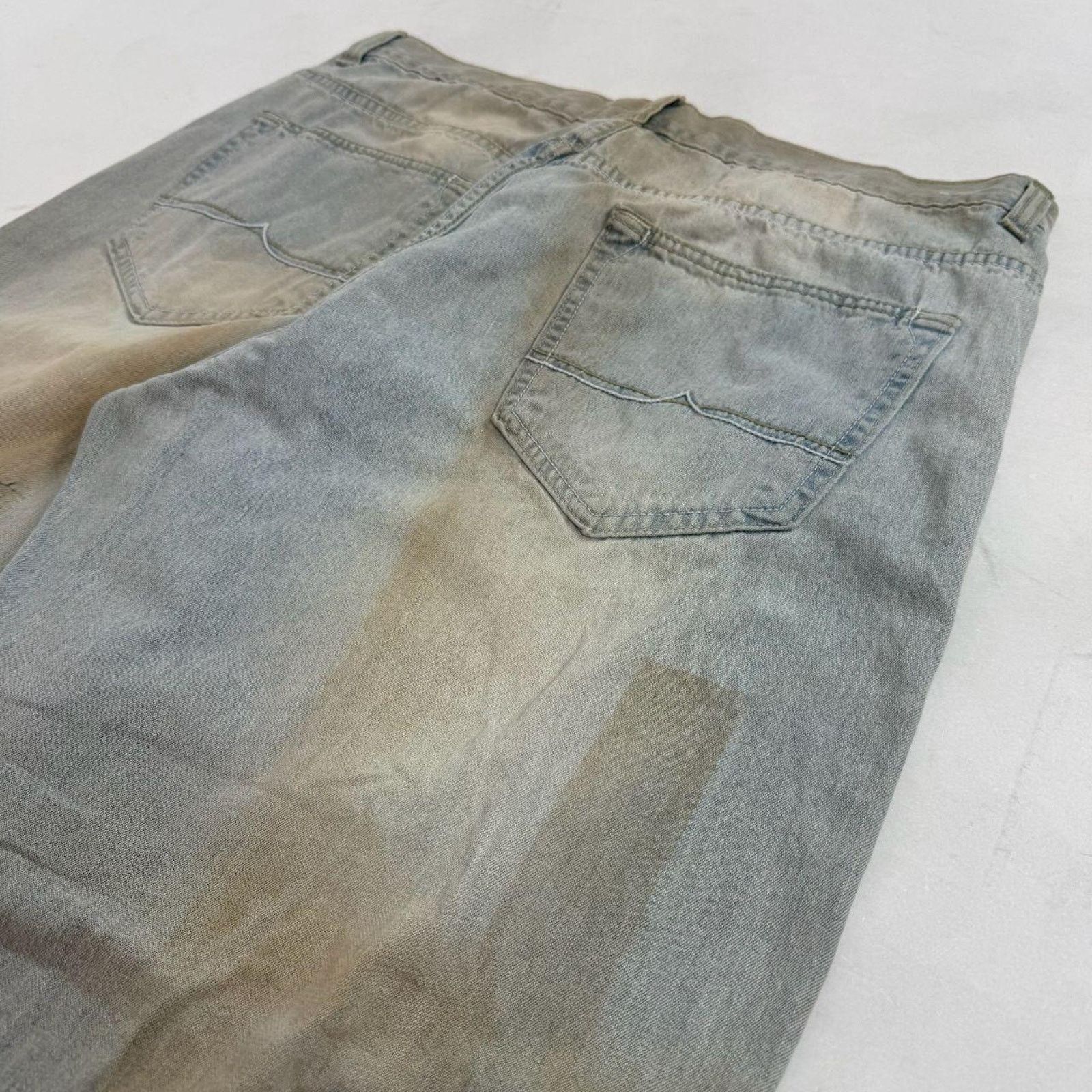Acne Studios × Avirex × Vintage Vintage y2k archive faded mudwash avirex skater rare jeans Size US 36 / EU 52 - 2 Thumbnail
