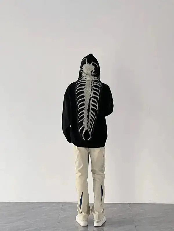 Japanese Brand Slouchy Hooded Sweater Size US L / EU 52-54 / 3 - 1 Thumbnail