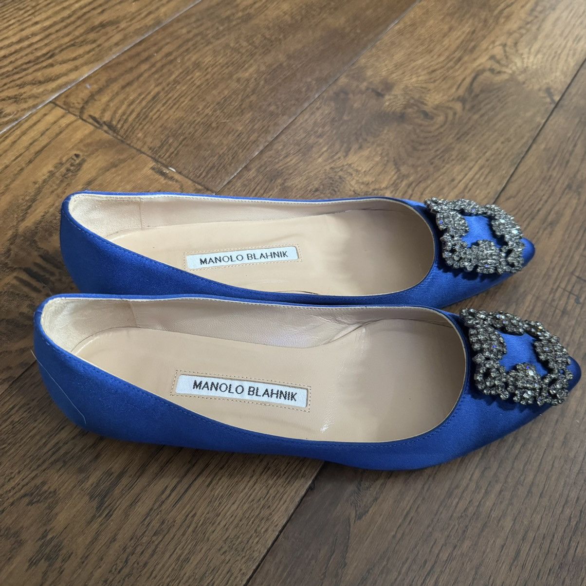 Manolo Blahnik Manolo Blahnik Hangisiflat Size US 6 / IT 36 - 2 Thumbnail