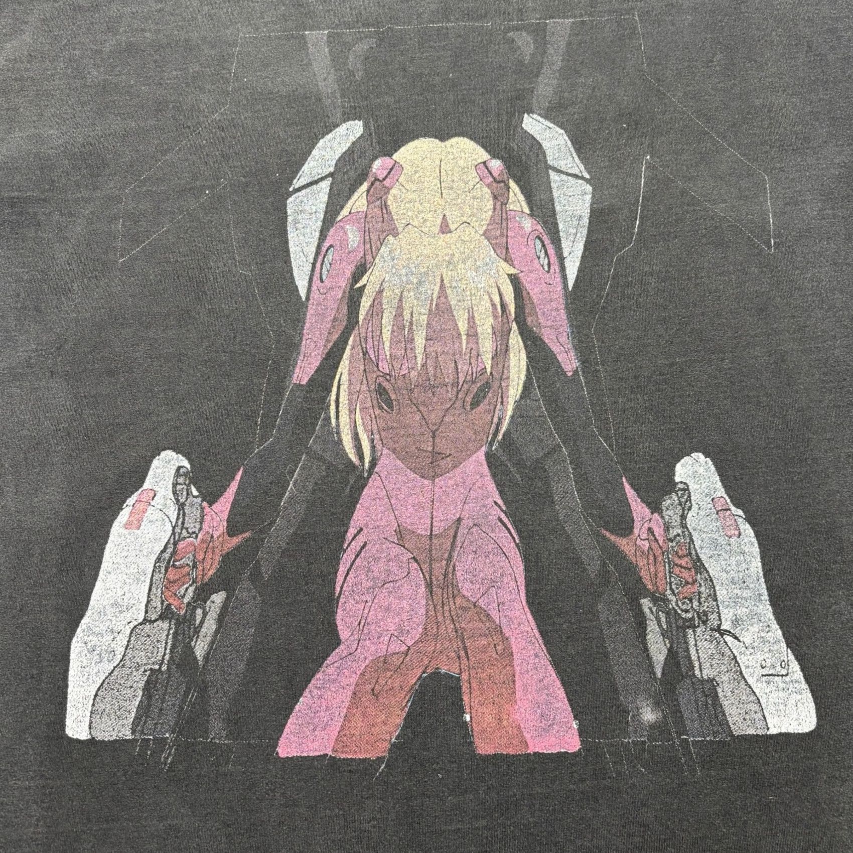 Vintage VINTAGE Evangelion Temraw Asuka Tee Shirt Men 2XL XXL Black T-Shirt Mens Size US XXL / EU 58 / 5 - 6 Thumbnail