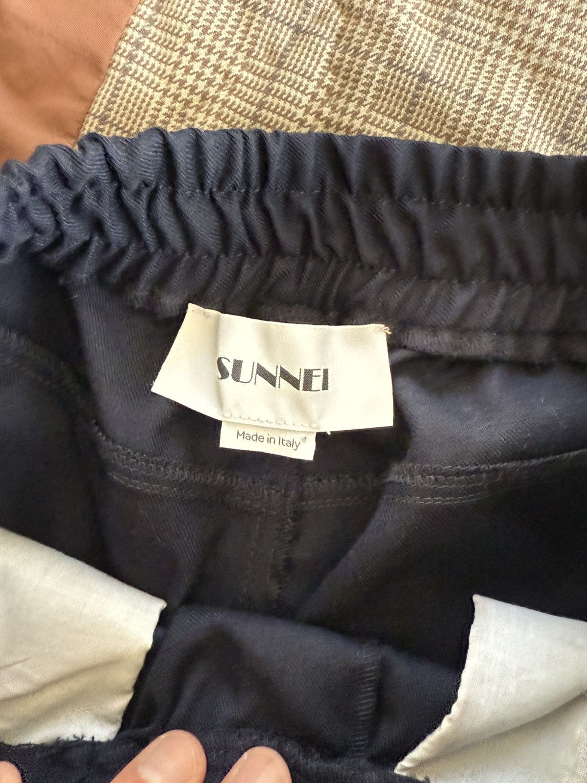 Sunnei Sunnei dark navy casual loose pants Size US 30 / EU 46 - 4 Thumbnail