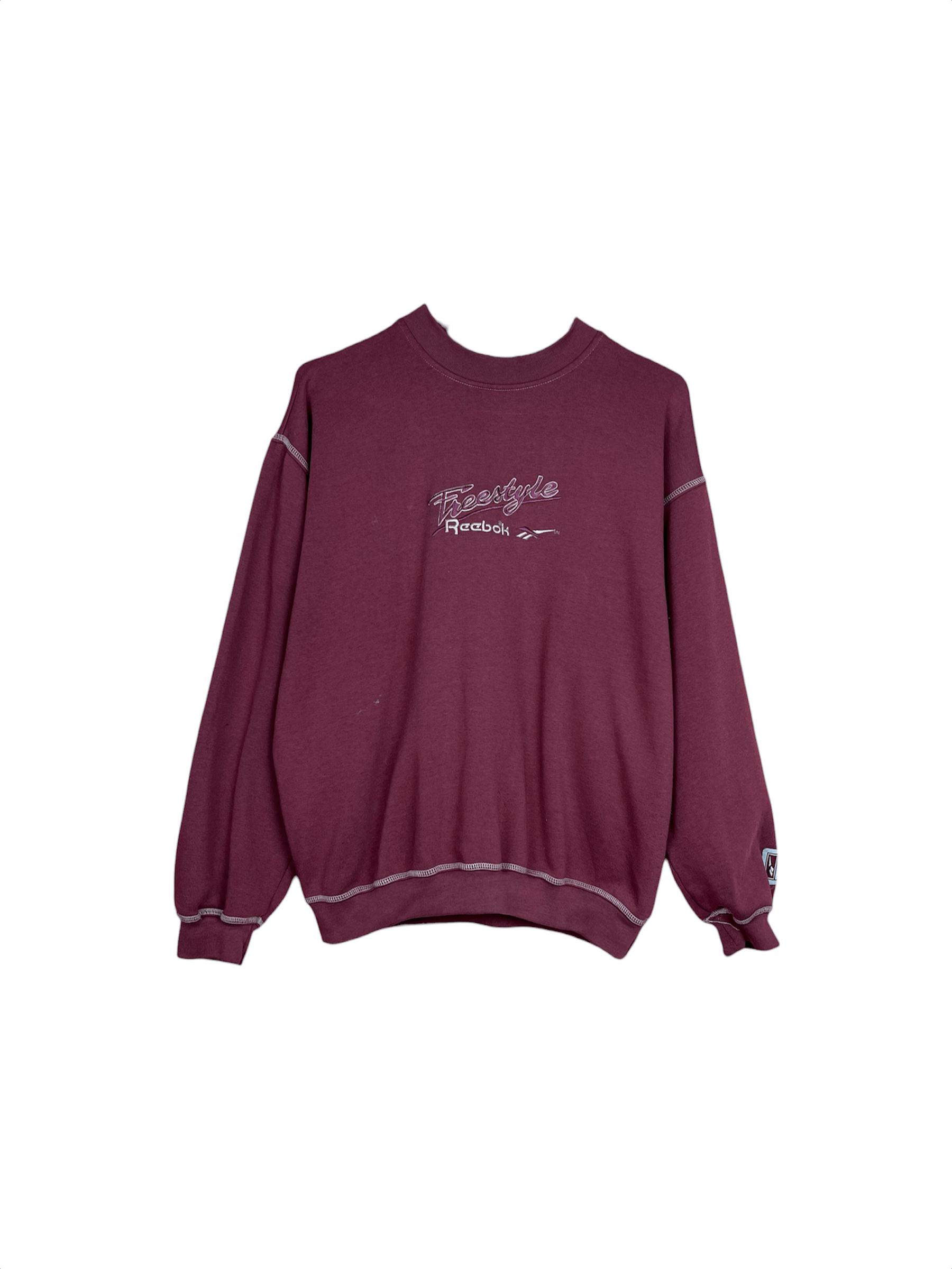 Reebok Reebok freestyle vintage sweatshirt rare logo streetwear Size US S / EU 44-46 / 1 - 1 Thumbnail