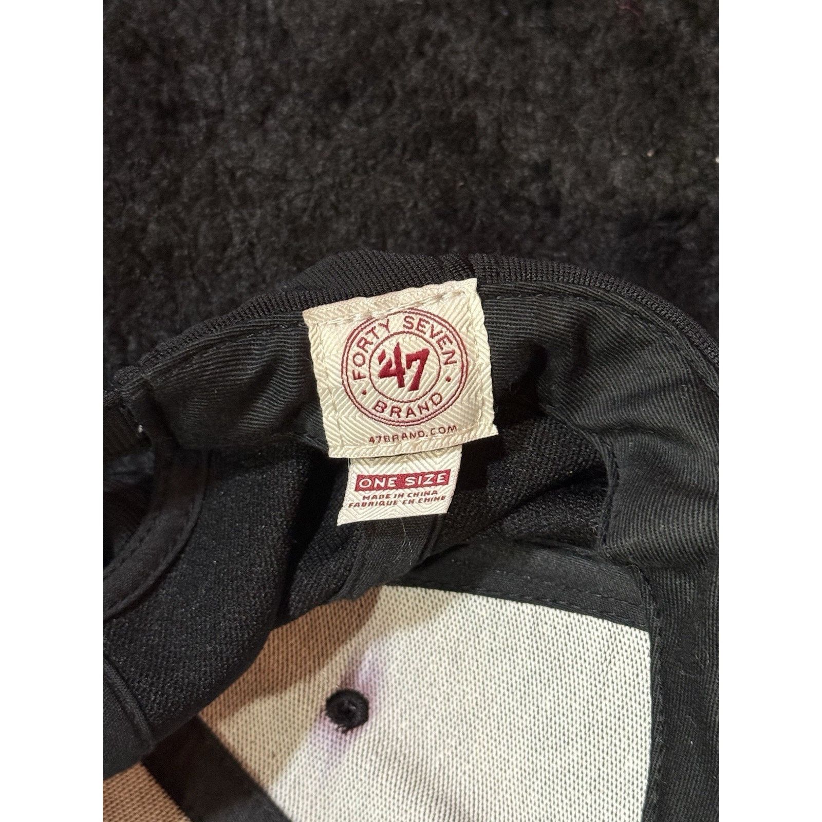 47 Brand Colorado Rockies ’47 Brand Hat MLB One Size Brownish Black Size ONE SIZE - 5 Thumbnail