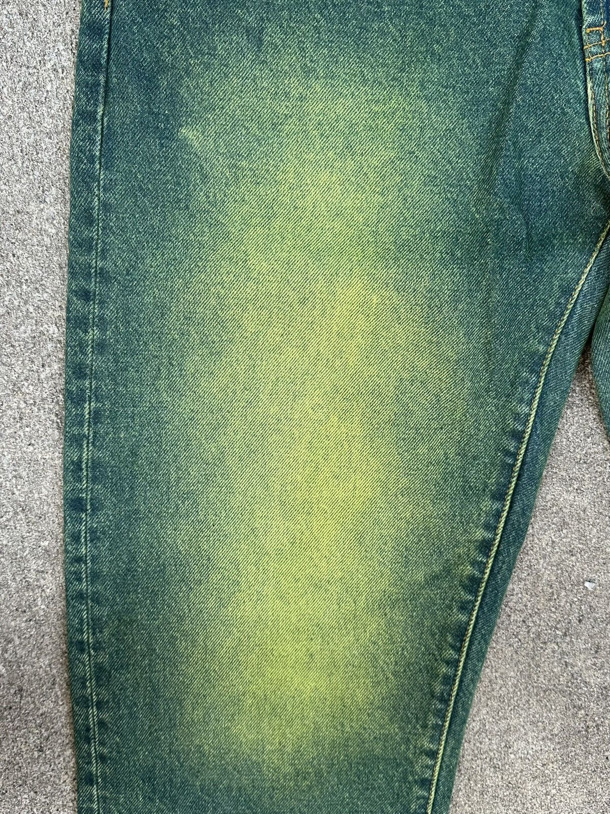 Supreme Supreme Regular Jean 'Overspray Green' Size US 30 / EU 46 - 3 Thumbnail