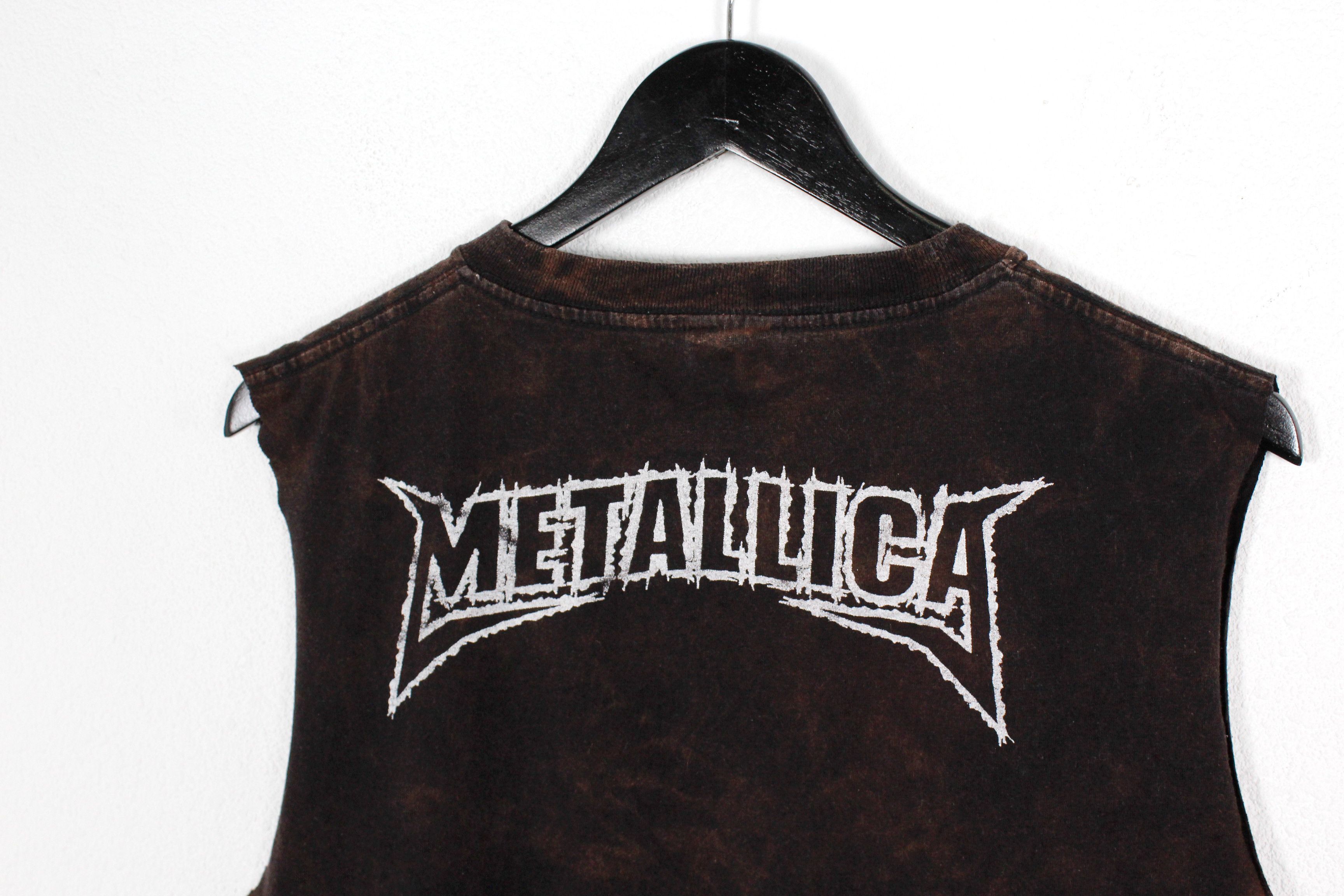 Band Tees × Bleach × Metallica Metallica Garage Inc Vintage Logo Graphic Sleeveless 90s Size US M / EU 48-50 / 2 - 7 Thumbnail