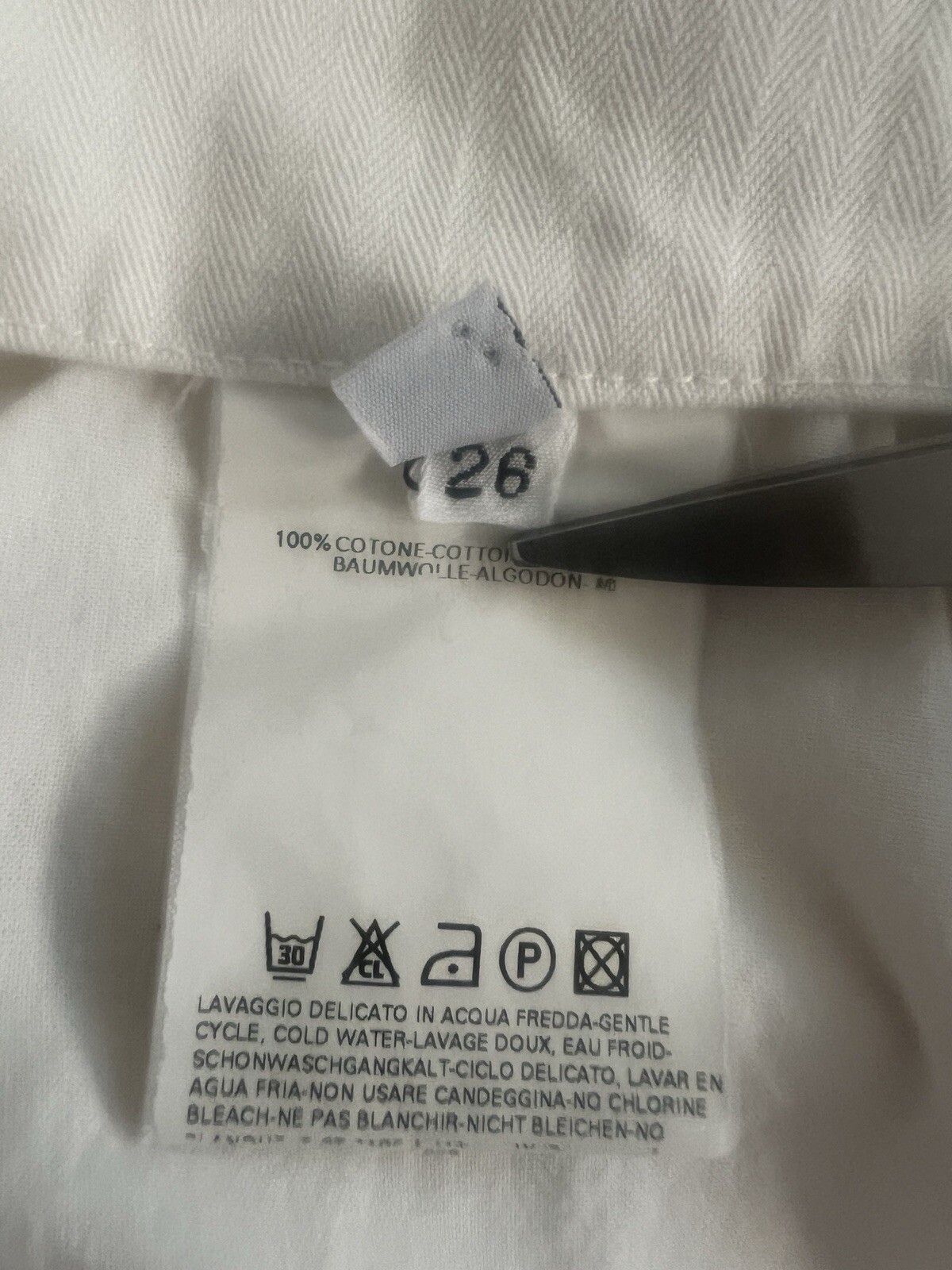 Maison Margiela Maison Margiela 10 Men’s White Safari Belt Jacket 2003 Size US L / EU 52-54 / 3 - 6 Thumbnail