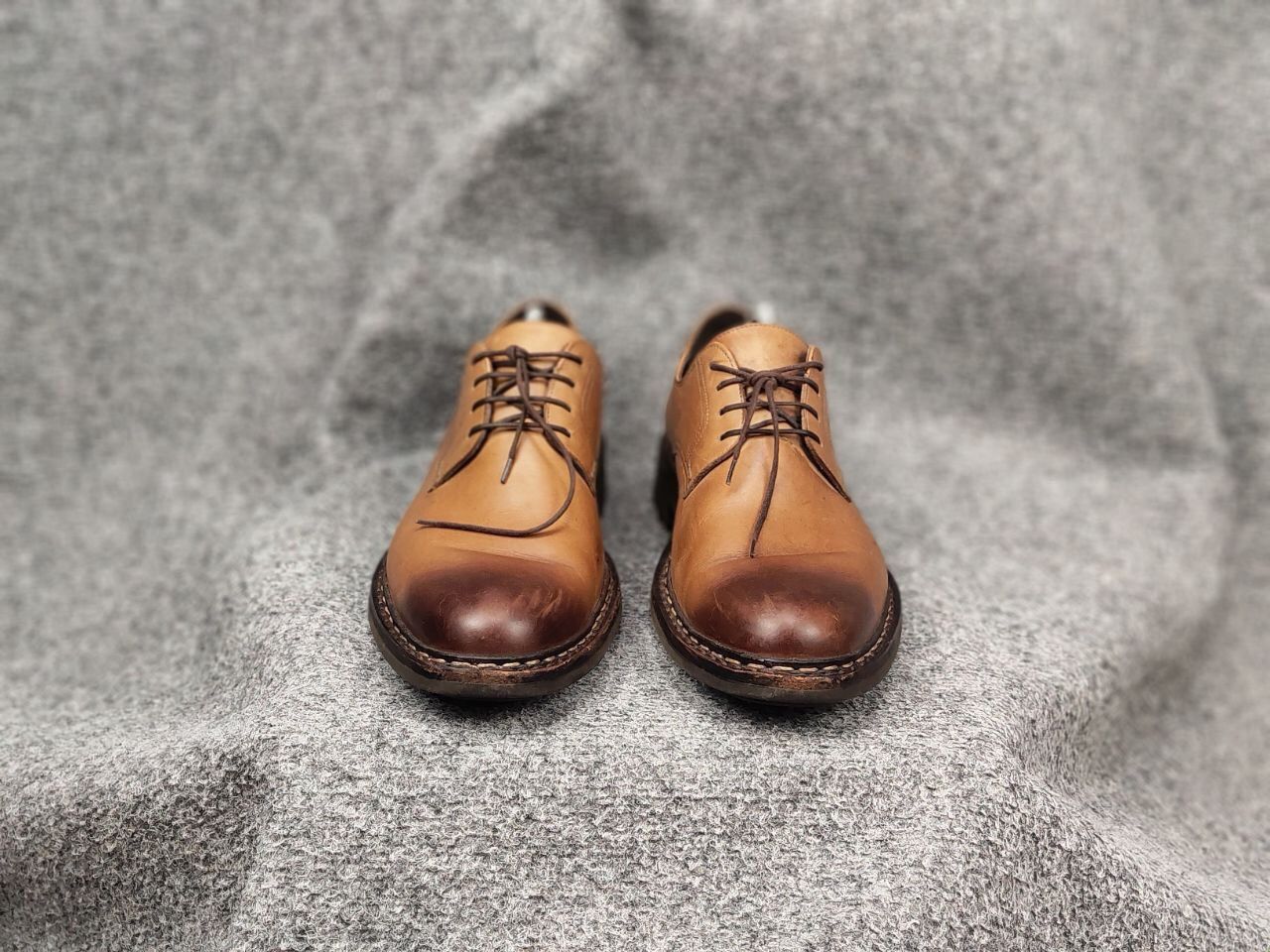 Designer × Mephisto Mephisto Brown Derby Classic Mens Lace Up Shoes Size US 11 / EU 44 - 5 Thumbnail