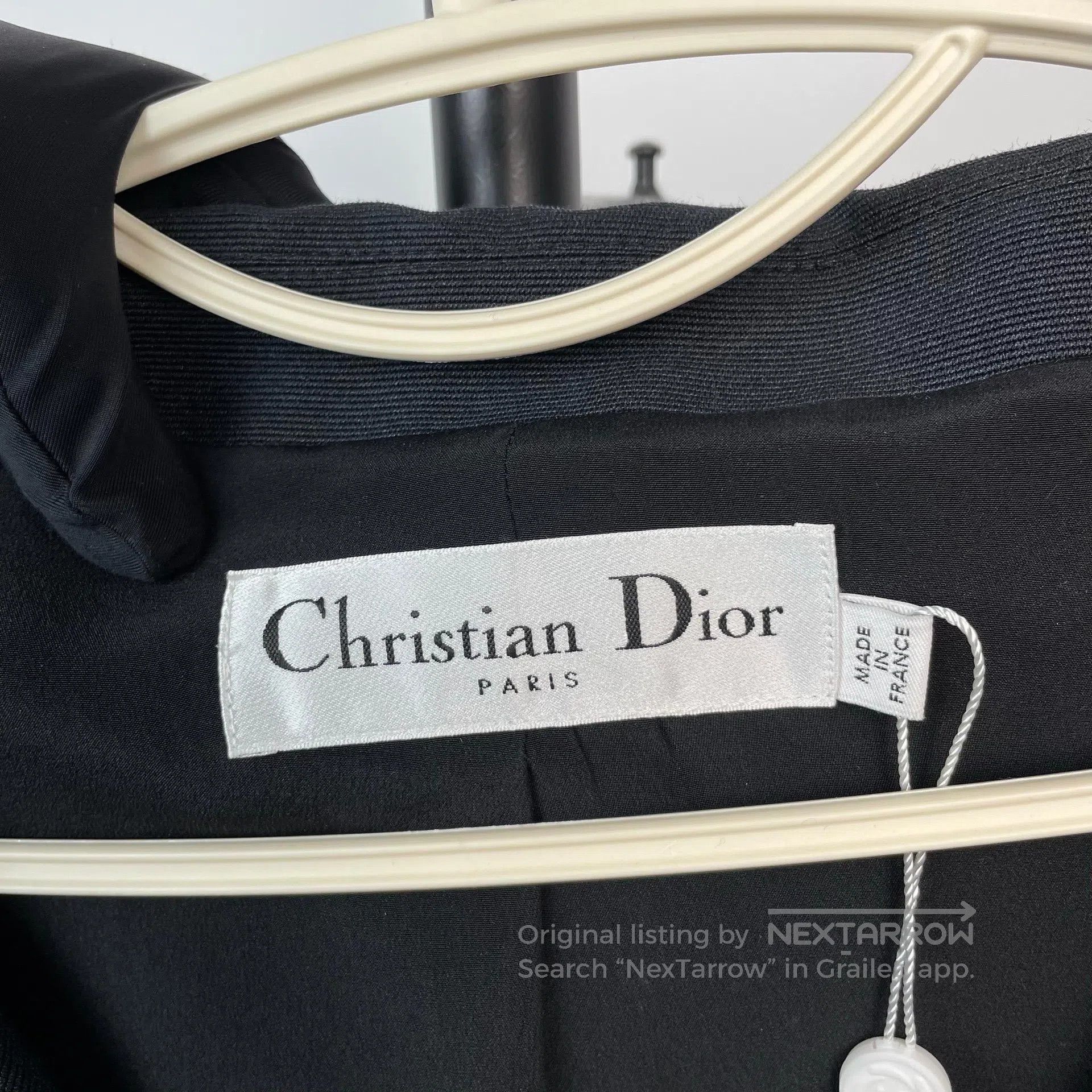 Dior Dior Deep Blue Sleeveless Lapel Vest Dress| Size XS / US 0-2 / IT 36-38 - 4 Thumbnail