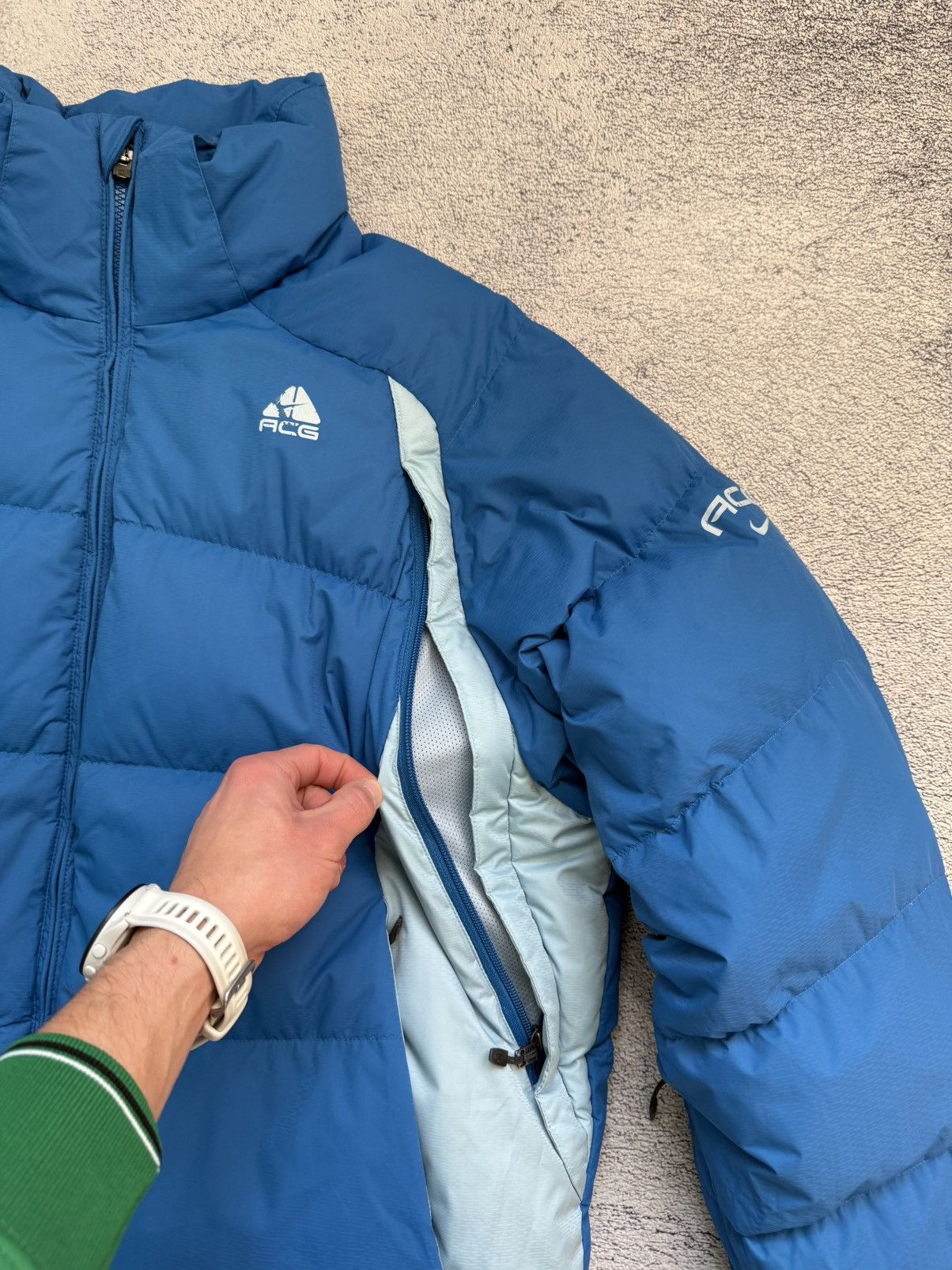 Nike ACG Nike ACG Men’s Goose Down Jacket XL Vintage Winter Snow Ski Size US XL / EU 56 / 4 - 8 Thumbnail